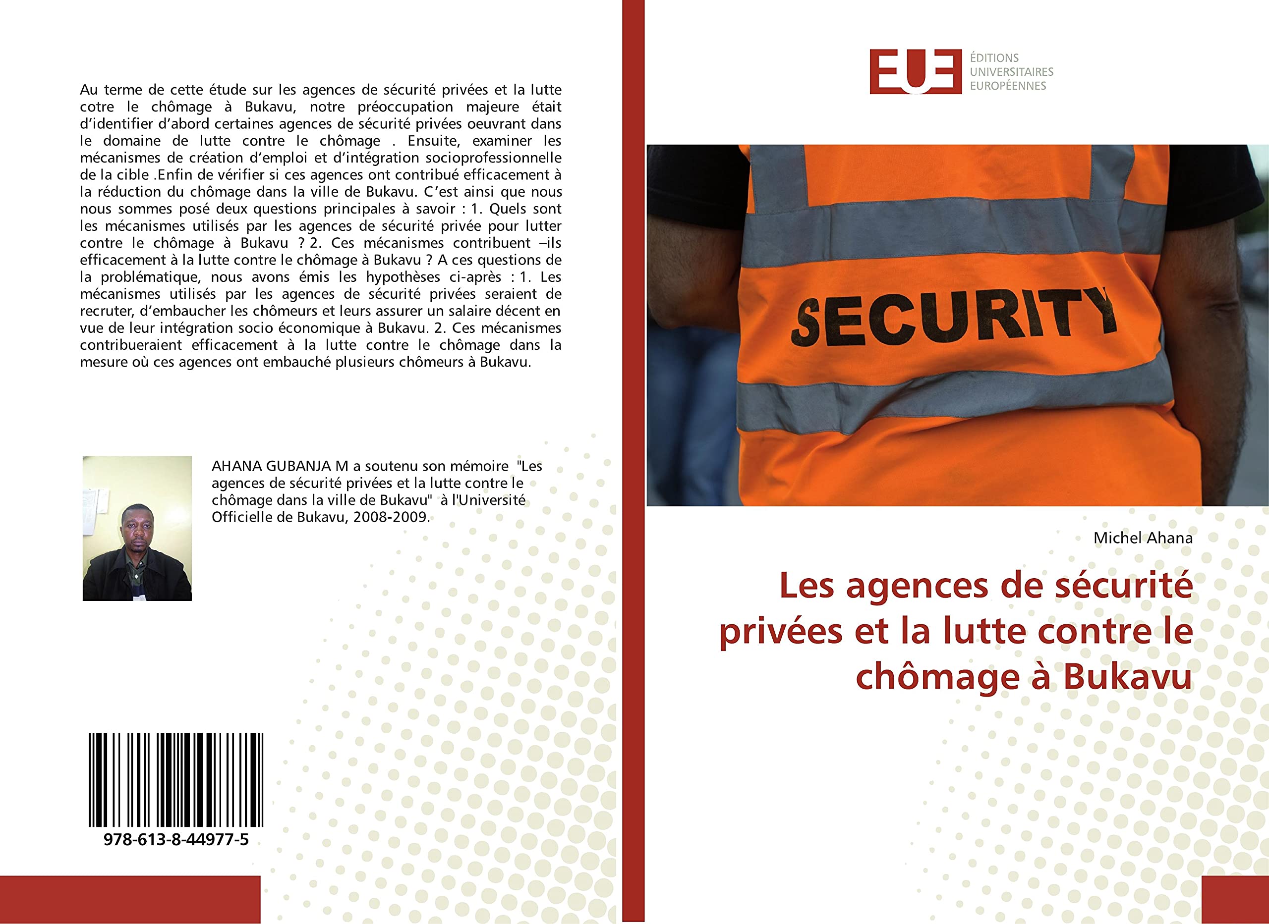 Les agences de sécurité privées et la lutte contre le chômage à Bukavu book