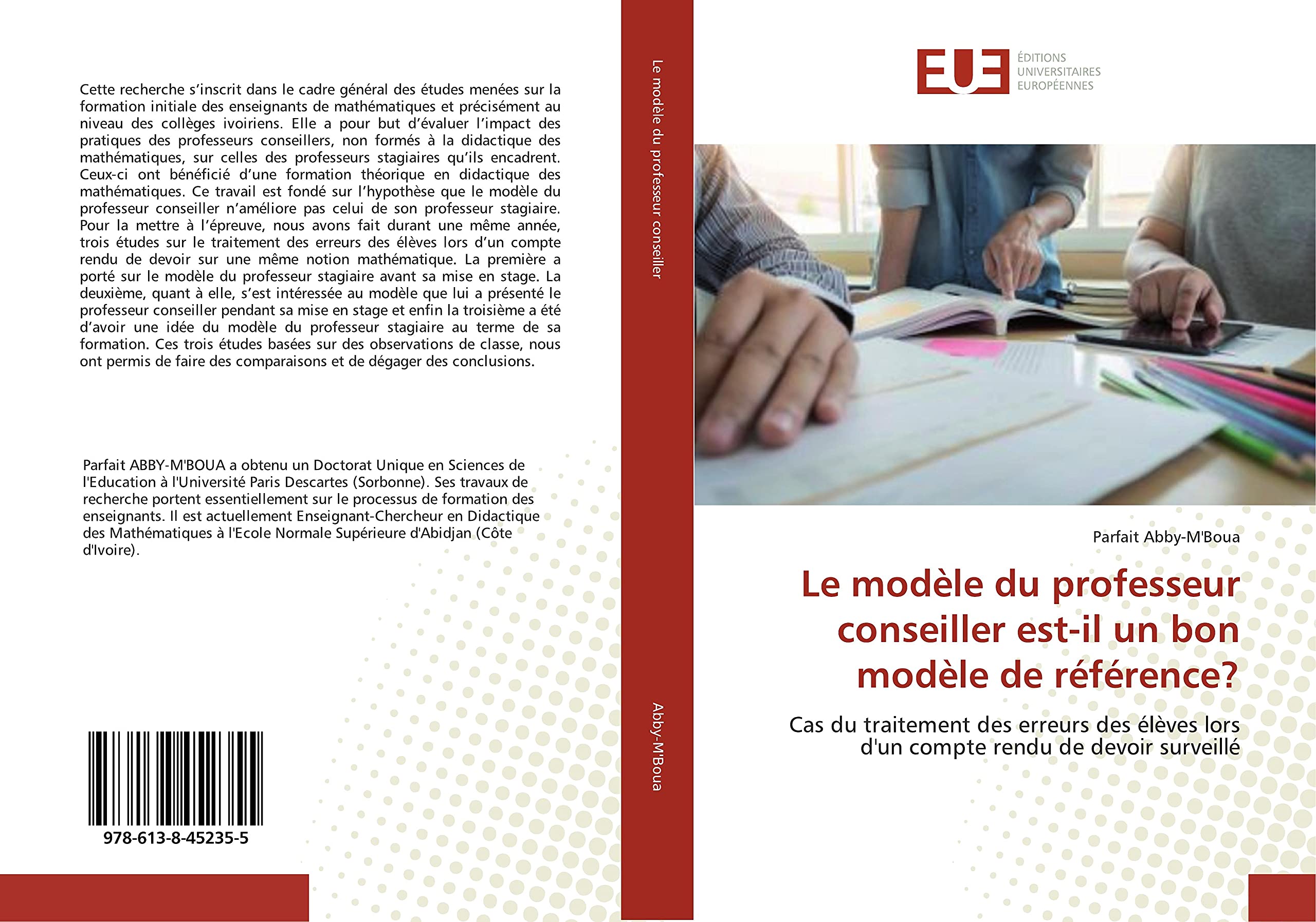 Le modèle du professeur conseiller est-il un bon modèle de référence?: Cas du traitement des erreurs des élèves lors d'un compte rendu de devoir surveillé book