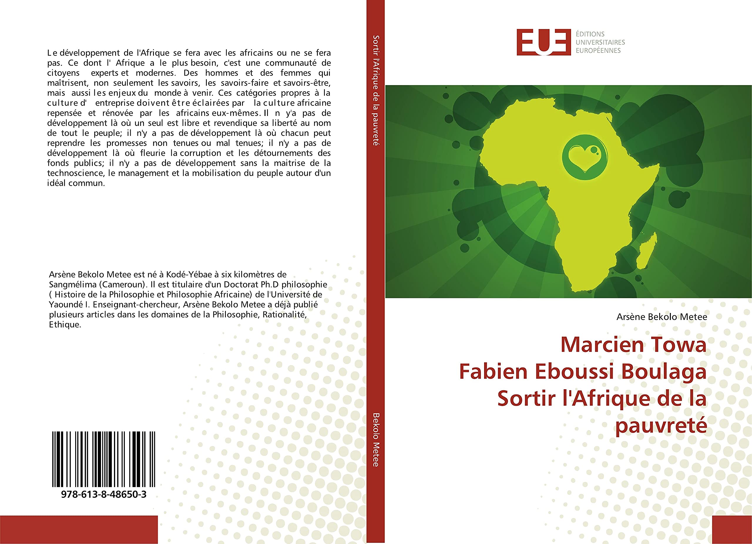 Marcien Towa Fabien Eboussi Boulaga Sortir l'Afrique de la pauvreté book