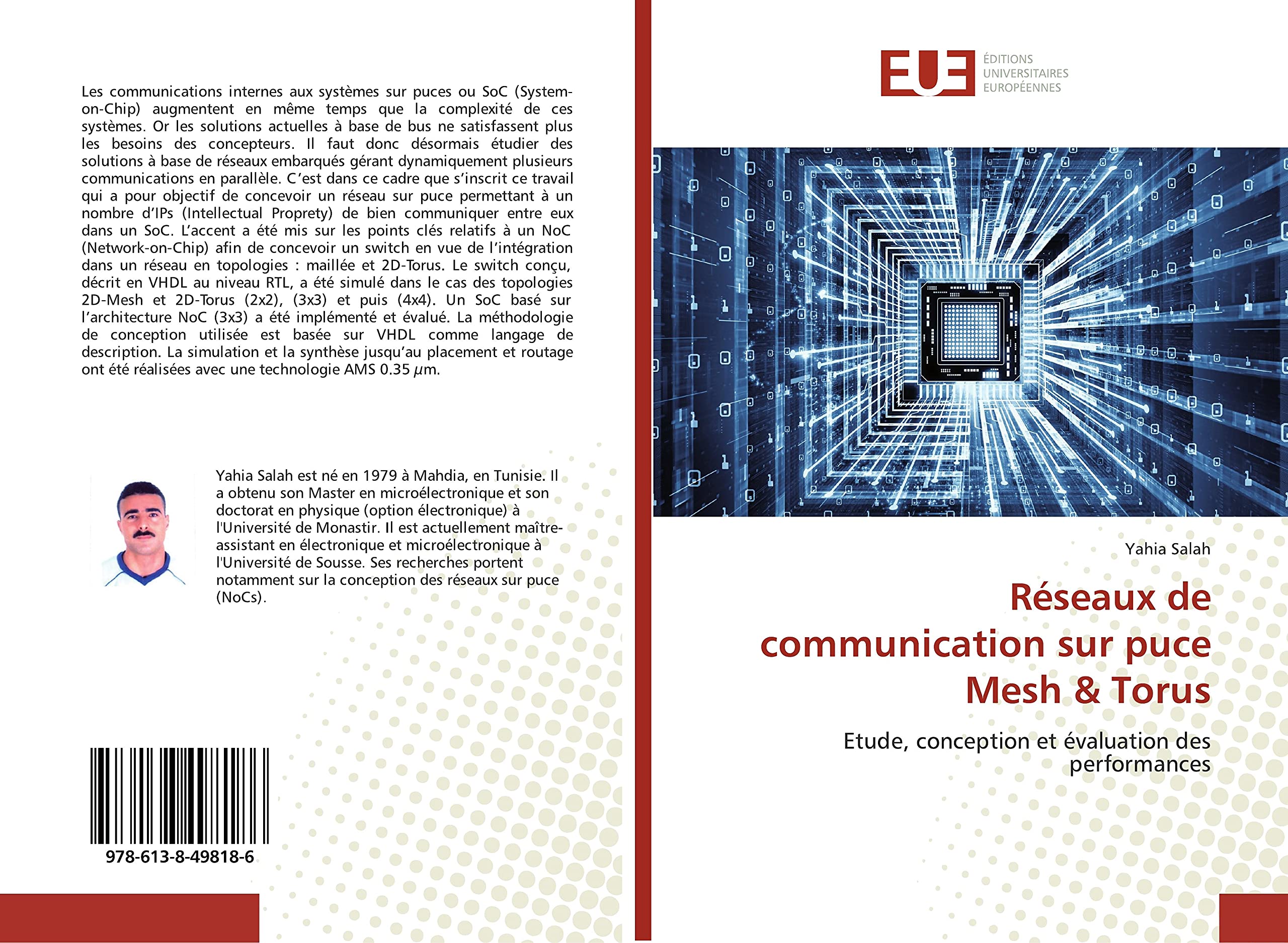 Réseaux de communication sur puce Mesh & Torus: Etude, conception et évaluation des performances book