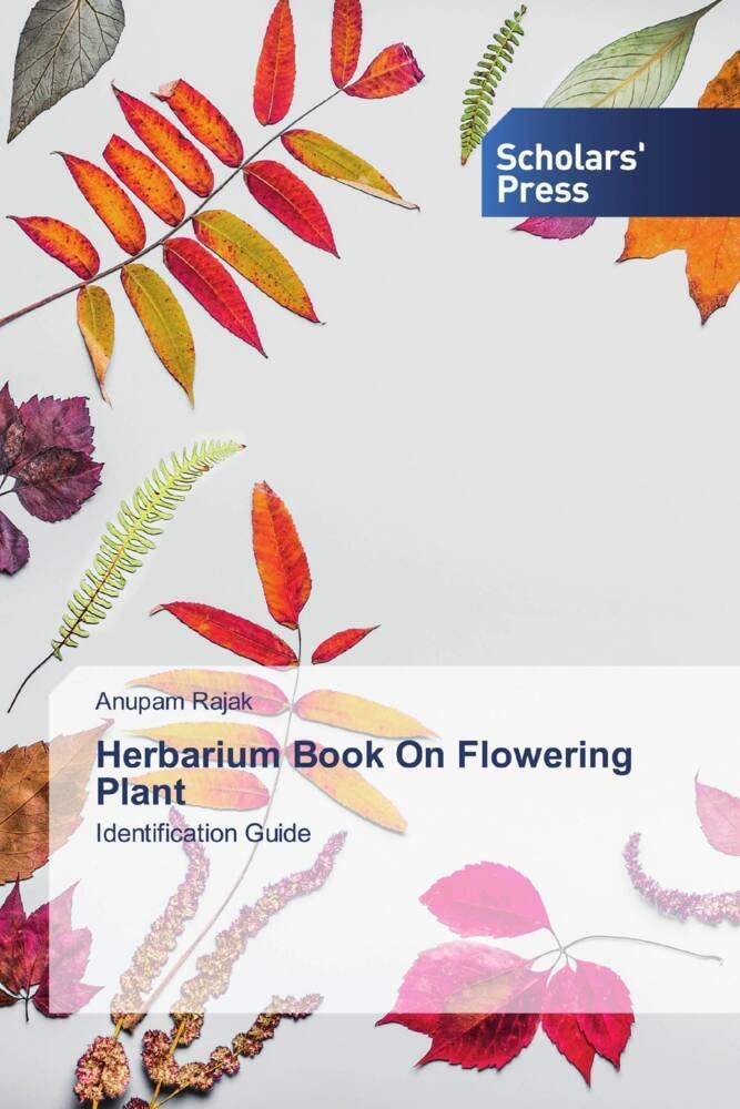 Herbarium Book On Flowering Plant: Identification Guide Natural Sciences