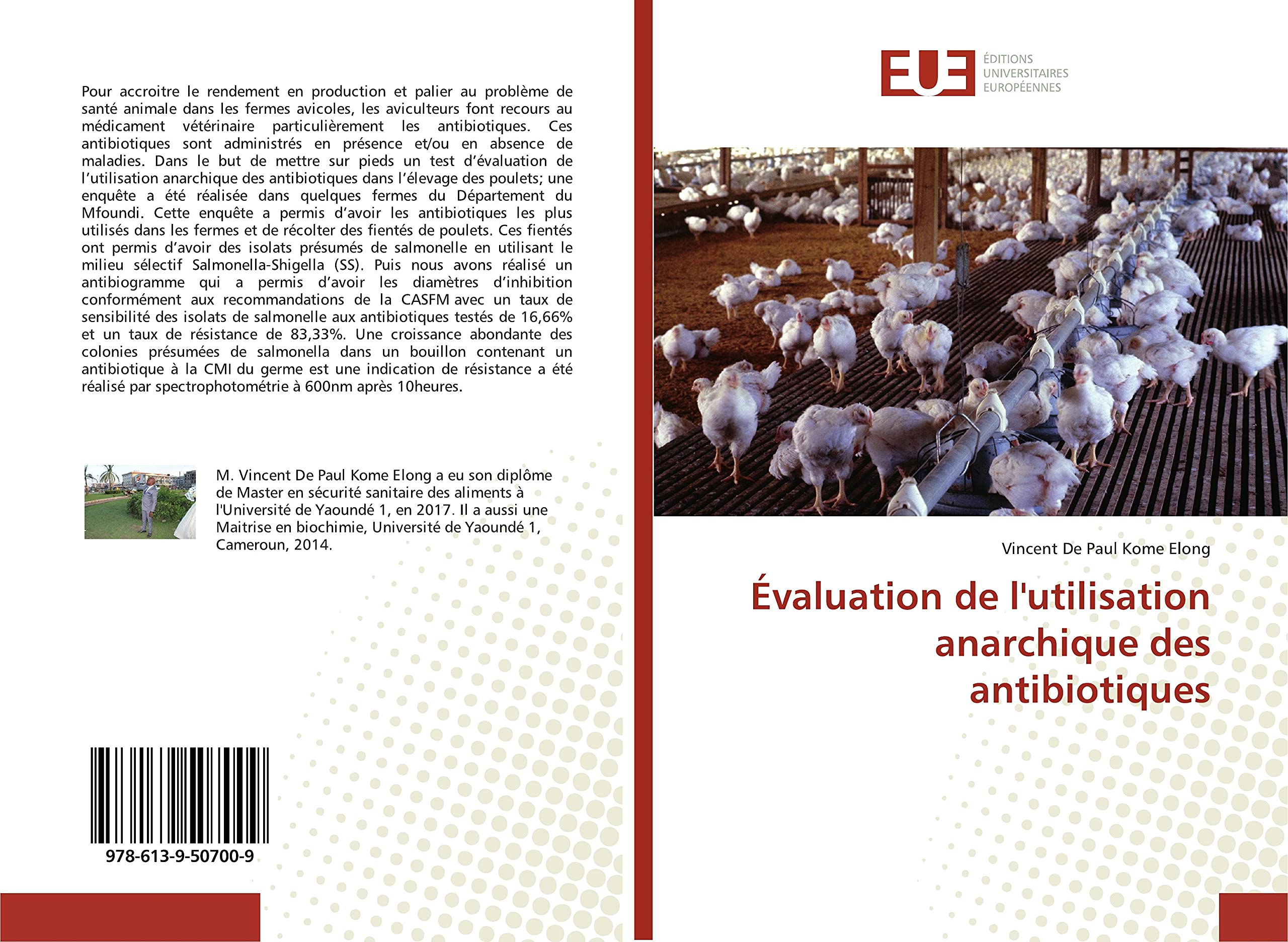 Évaluation de l'utilisation anarchique des antibiotiques book