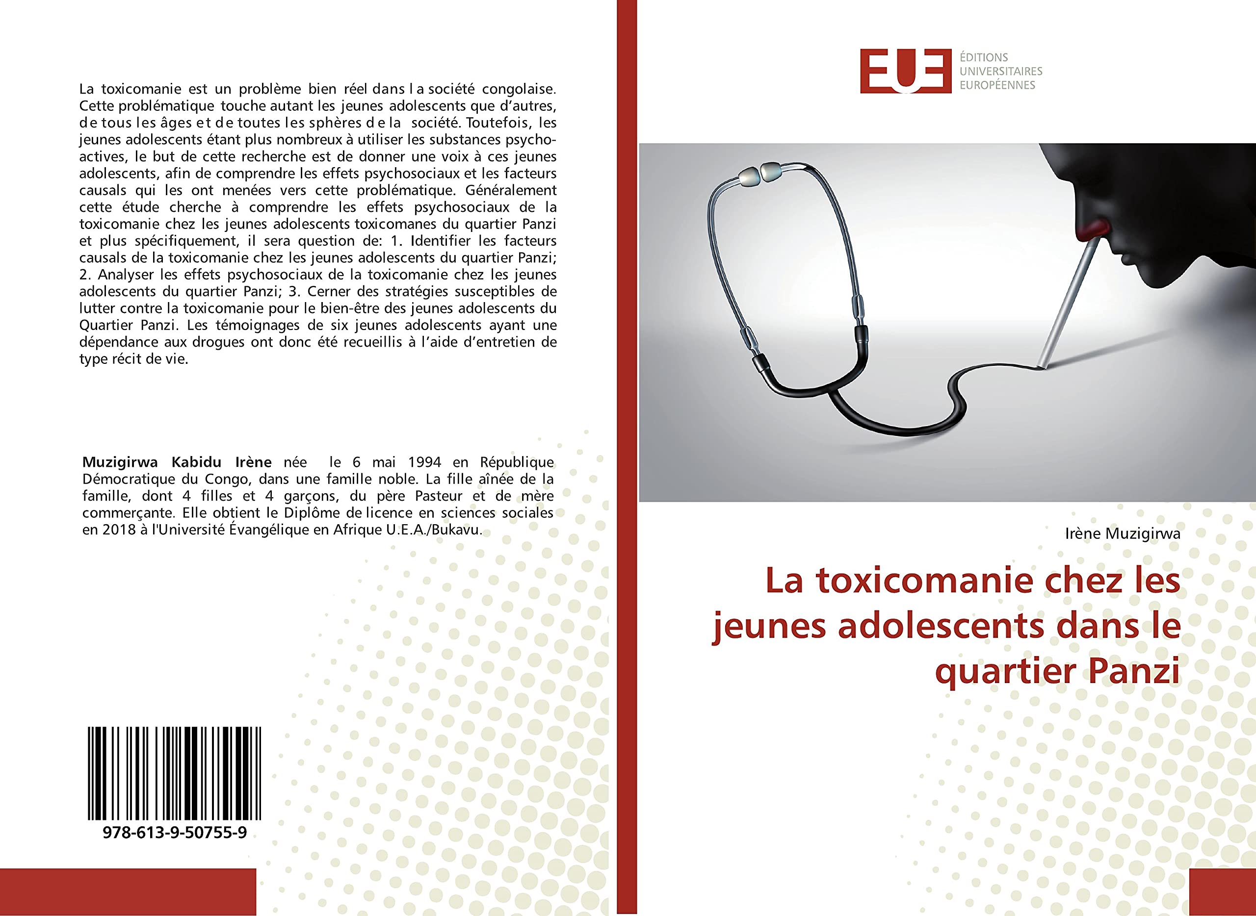 La toxicomanie chez les jeunes adolescents dans le quartier Panzi book