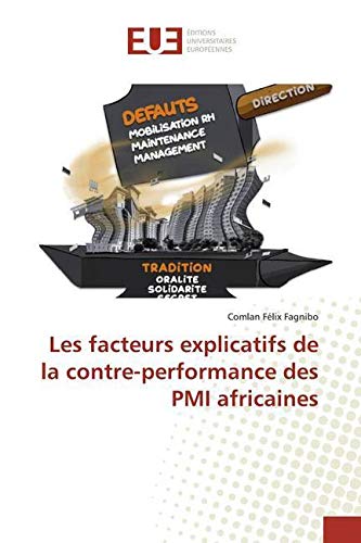 Les facteurs explicatifs de la contre-performance des PMI africaines book