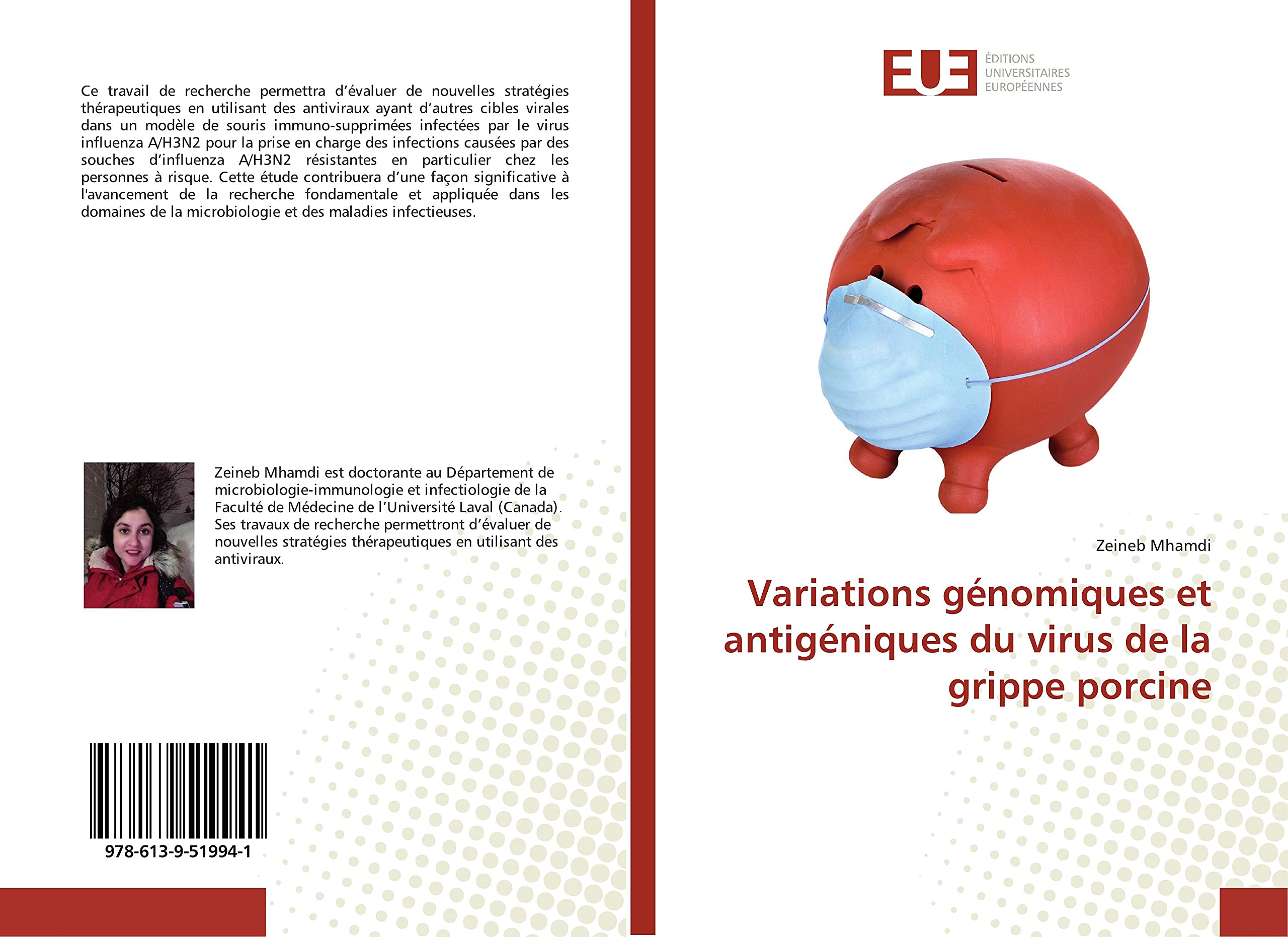 Variations génomiques et antigéniques du virus de la grippe porcine book