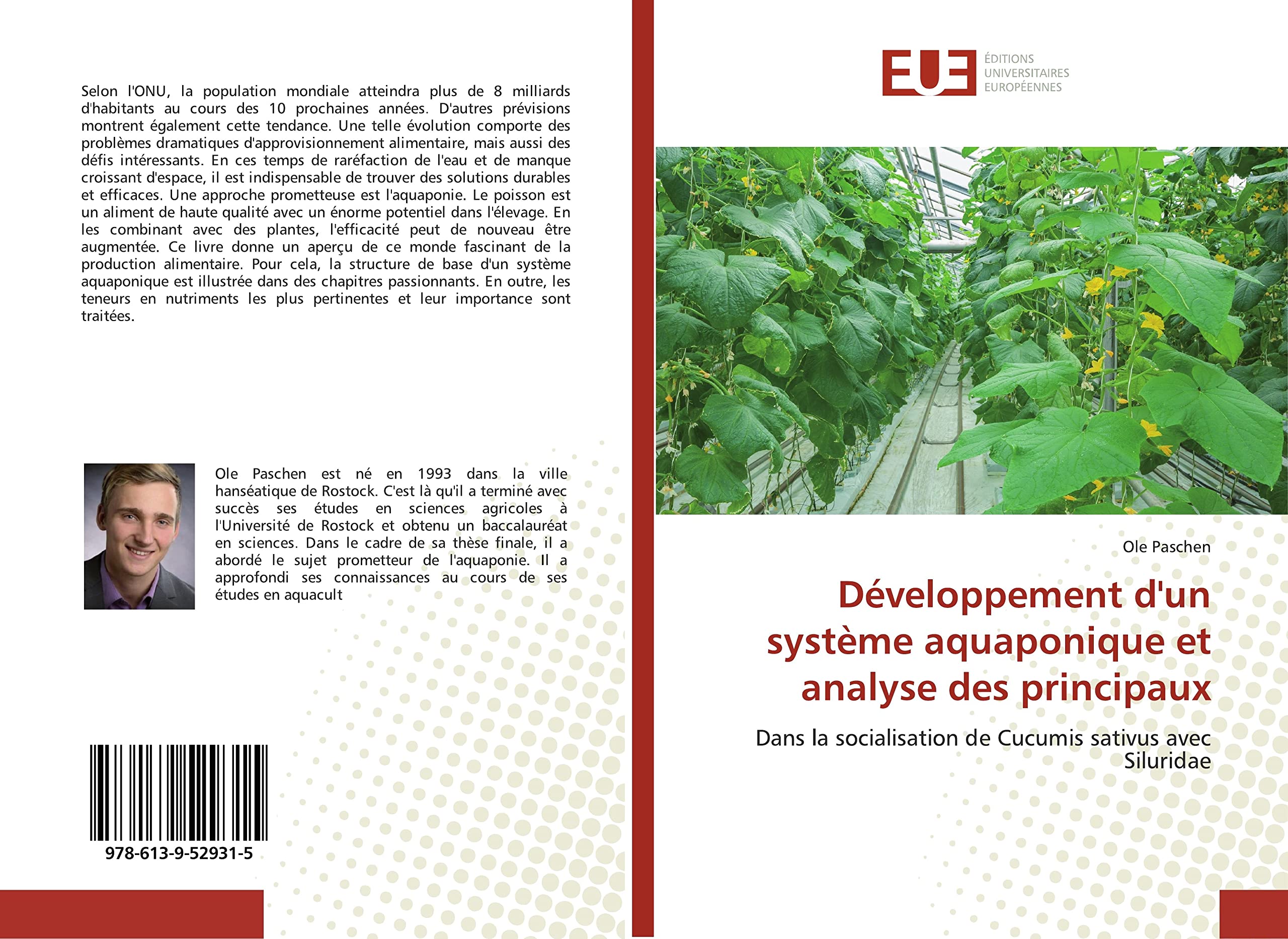 Développement d'un système aquaponique et analyse des principaux: Dans la socialisation de Cucumis sativus avec Siluridae book