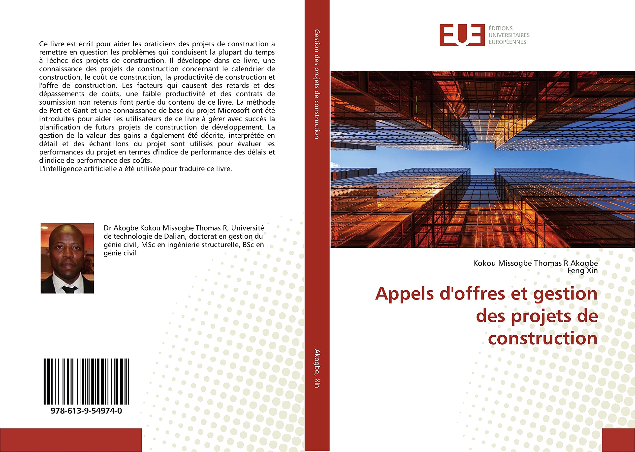 Appels d'offres et gestion des projets de construction book