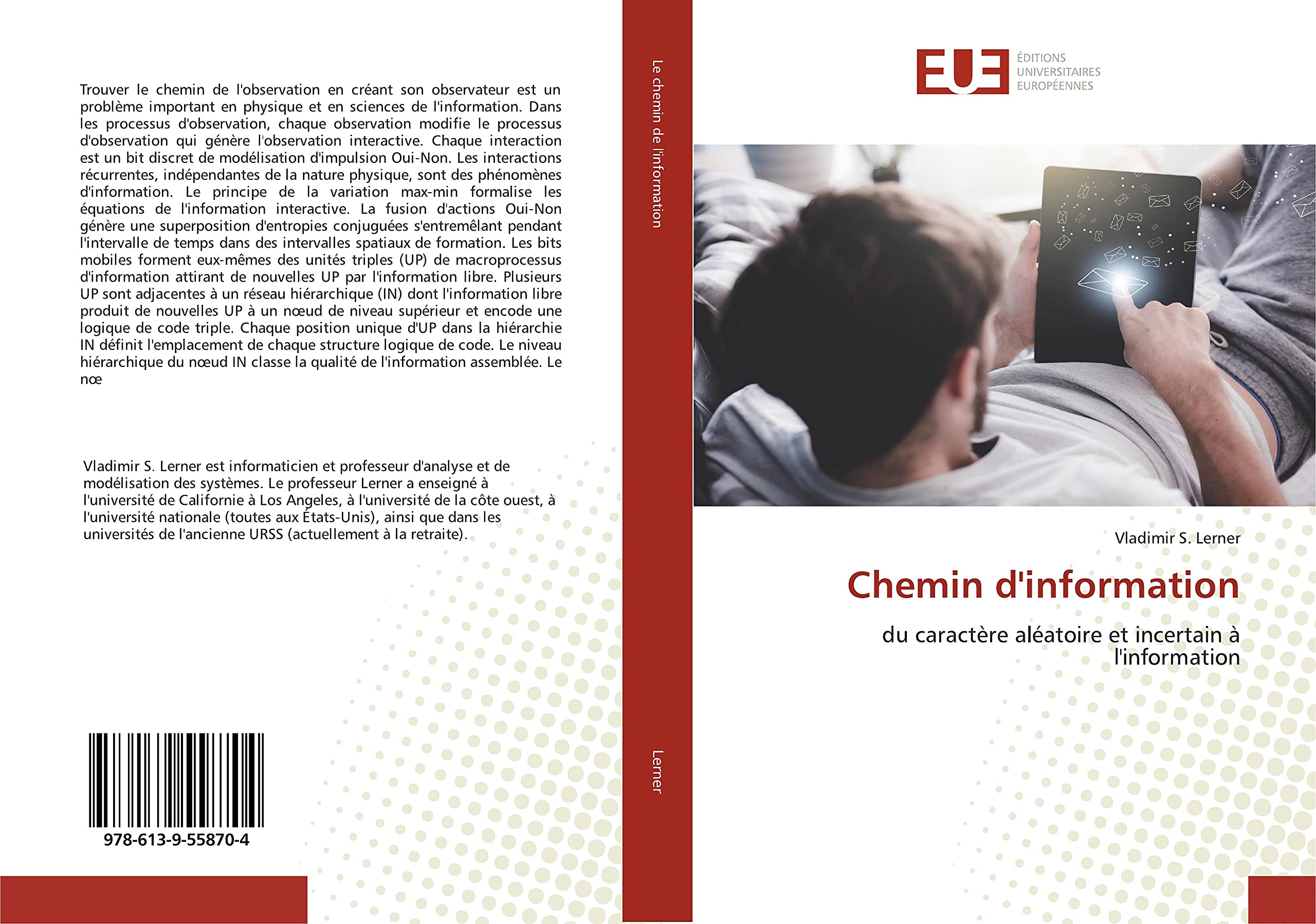 Chemin d'information: du caractère aléatoire et incertain à l'information book