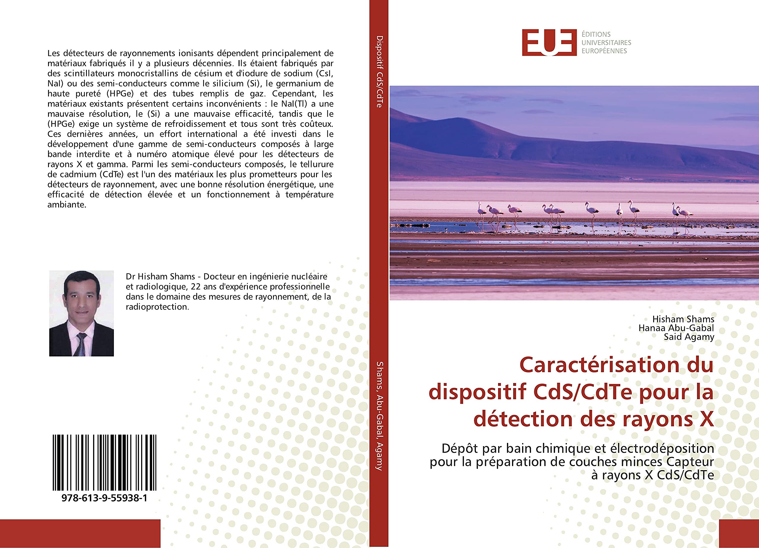 Caractérisation du dispositif CdS/CdTe pour la détection des rayons X: Dépôt par bain chimique et électrodéposition pour la préparation de couches minces Capteur à rayons X CdS/CdTe book