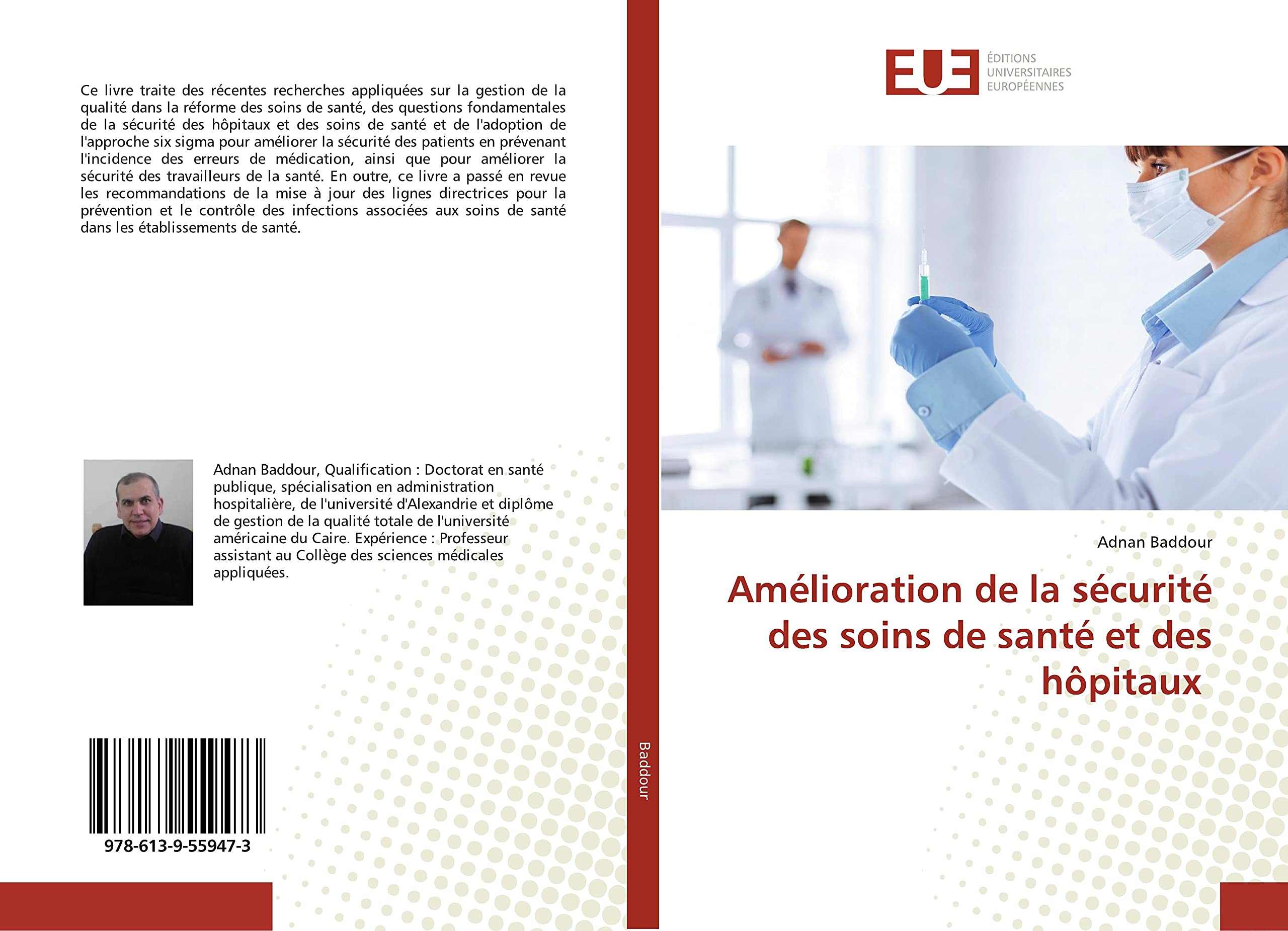 Amélioration de la sécurité des soins de santé et des hôpitaux book