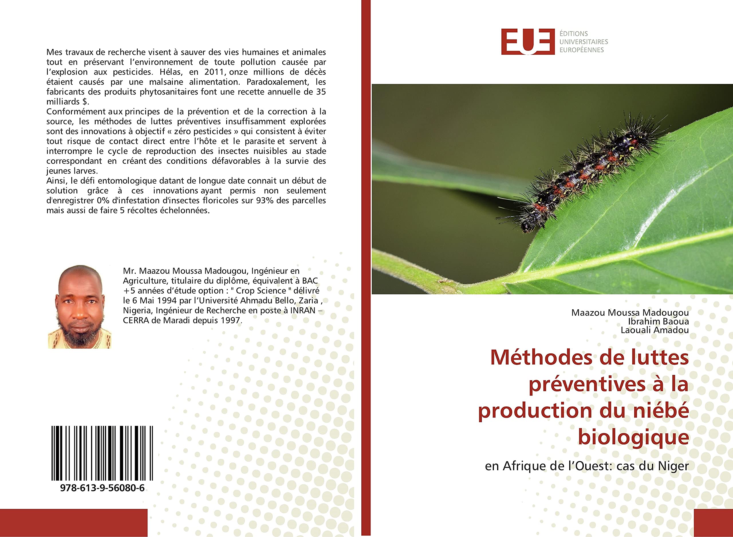 Méthodes de luttes préventives à la production du niébé biologique: en Afrique de l’Ouest: cas du Niger book