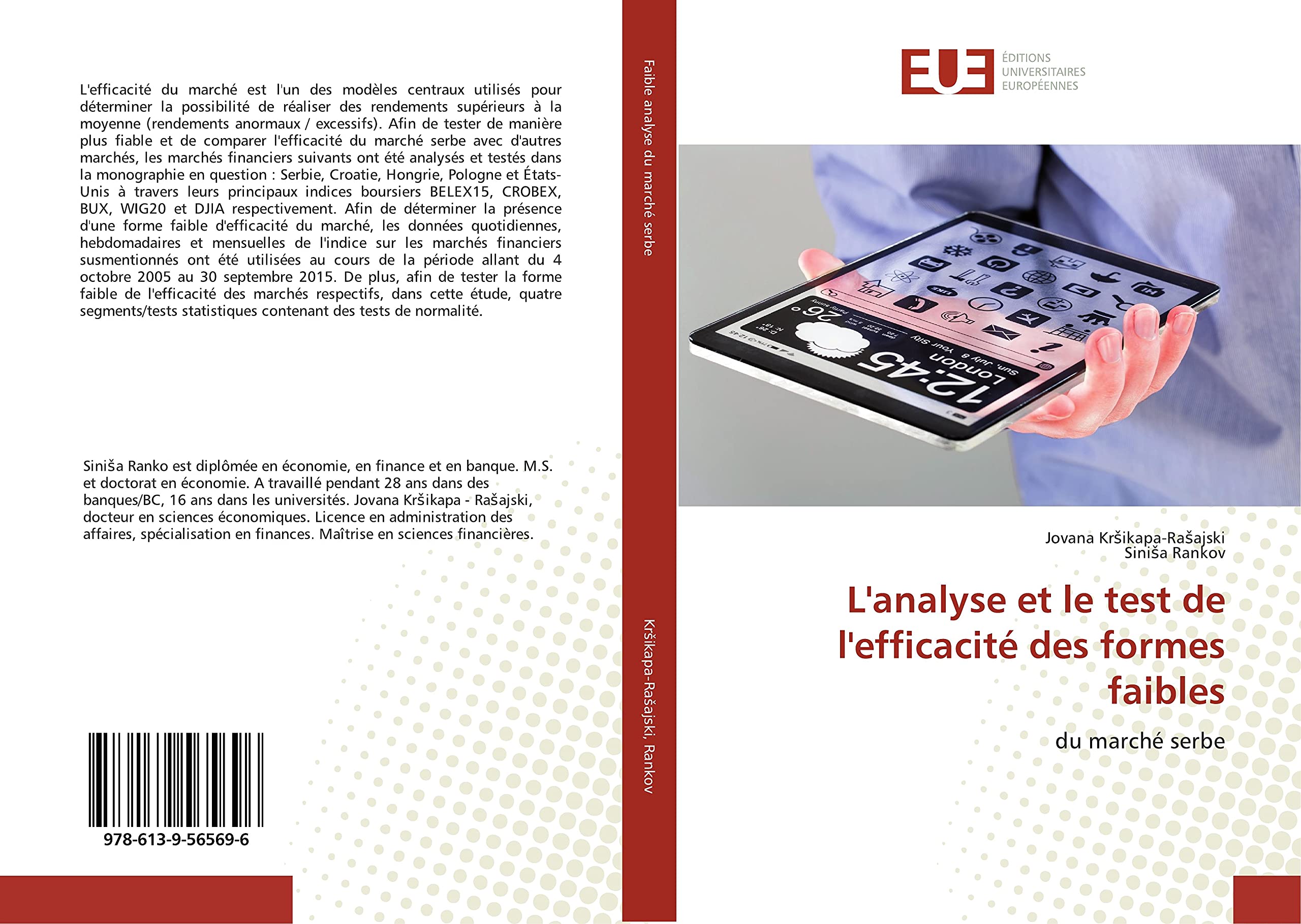 L'analyse et le test de l'efficacité des formes faibles: du marché serbe book