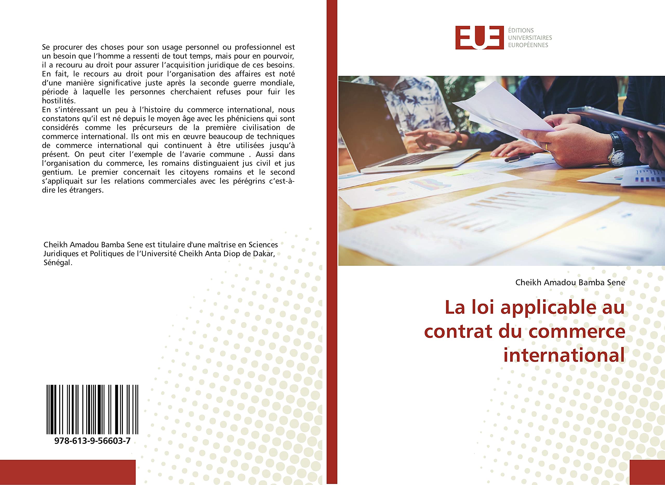 La loi applicable au contrat du commerce international book
