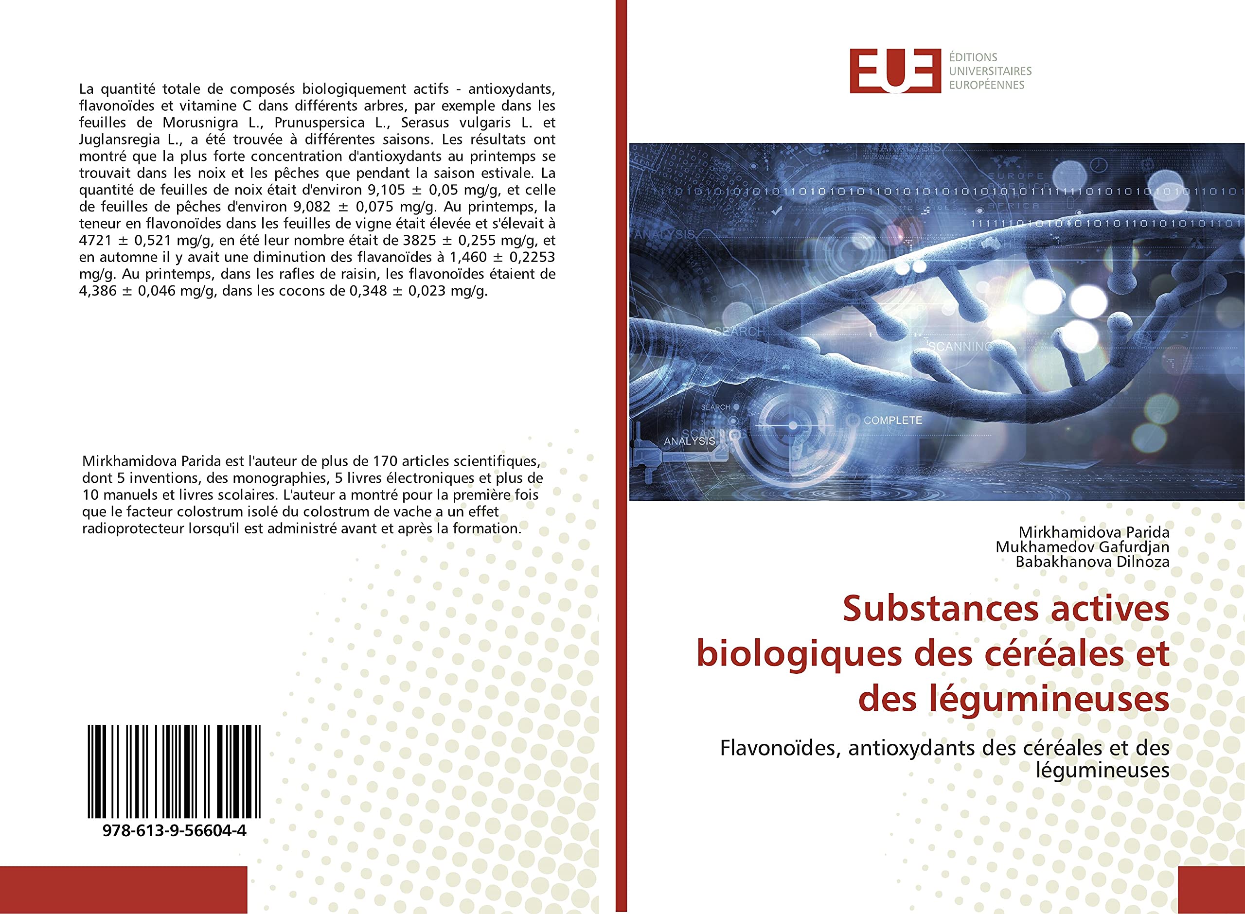 Substances actives biologiques des céréales et des légumineuses: Flavonoïdes, antioxydants des céréales et des légumineuses book