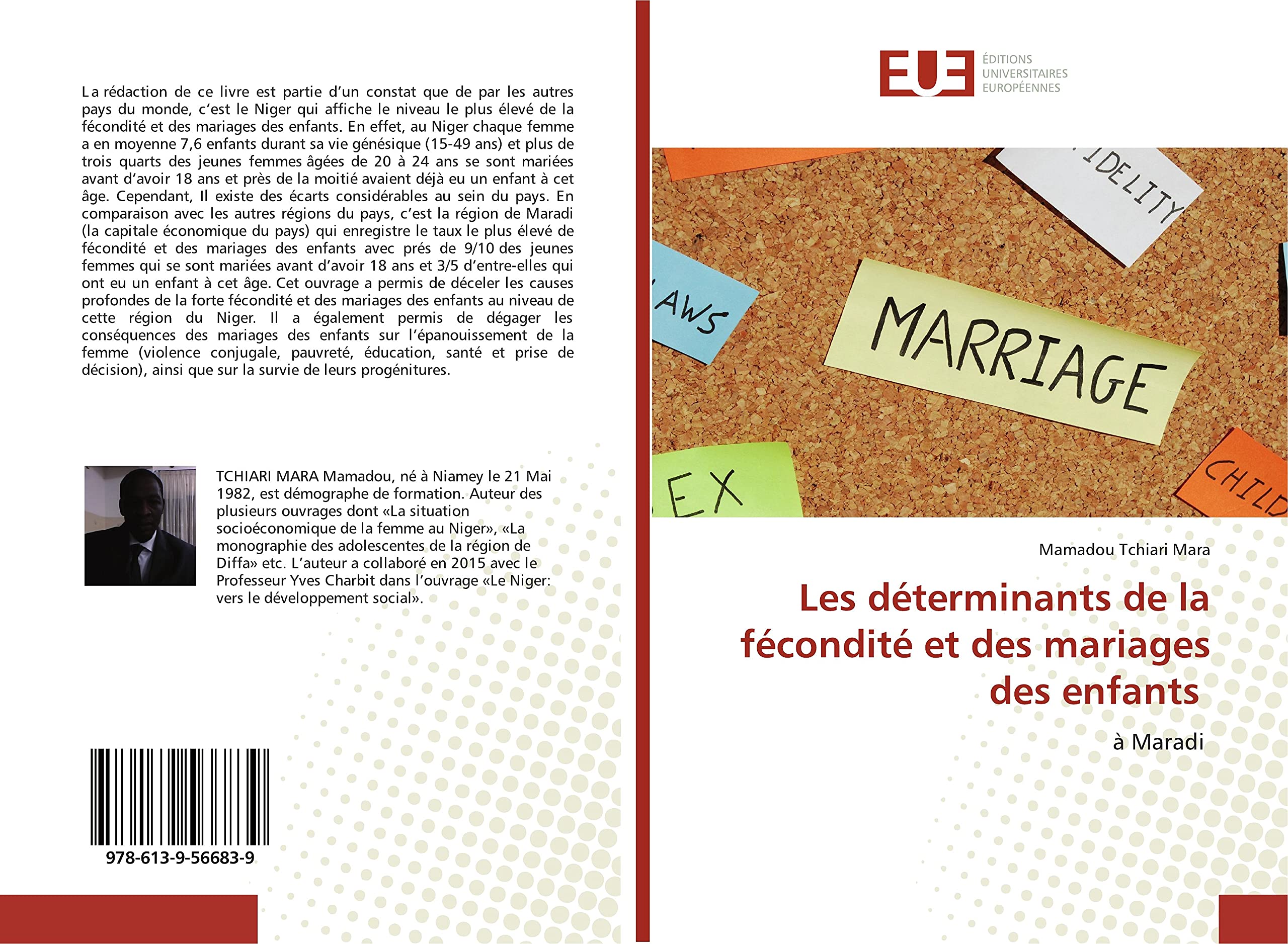 Les déterminants de la fécondité et des mariages des enfants: à Maradi book