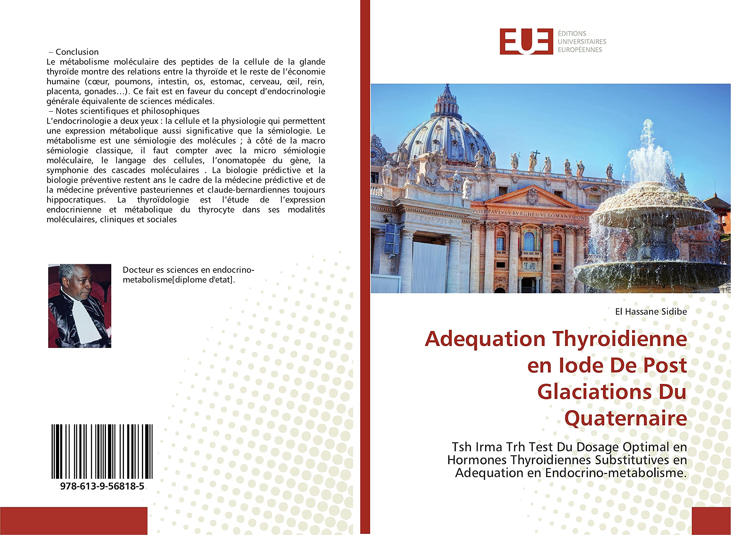 Adequation Thyroidienne en Iode De Post Glaciations Du Quaternaire: Tsh Irma Trh Test Du Dosage Optimal en Hormones Thyroidiennes Substitutives book
