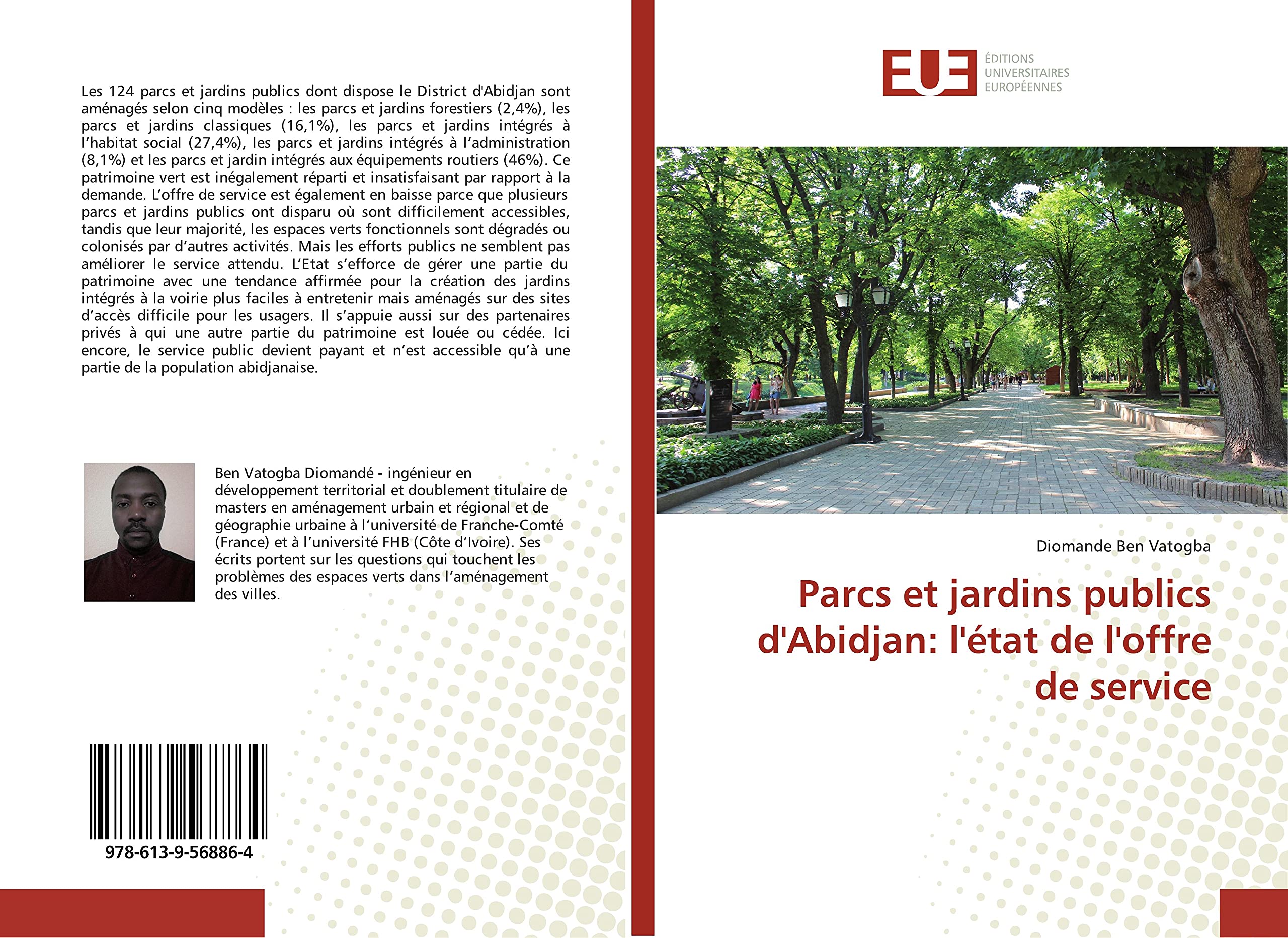 Parcs et jardins publics d'Abidjan: l'état de l'offre de service book