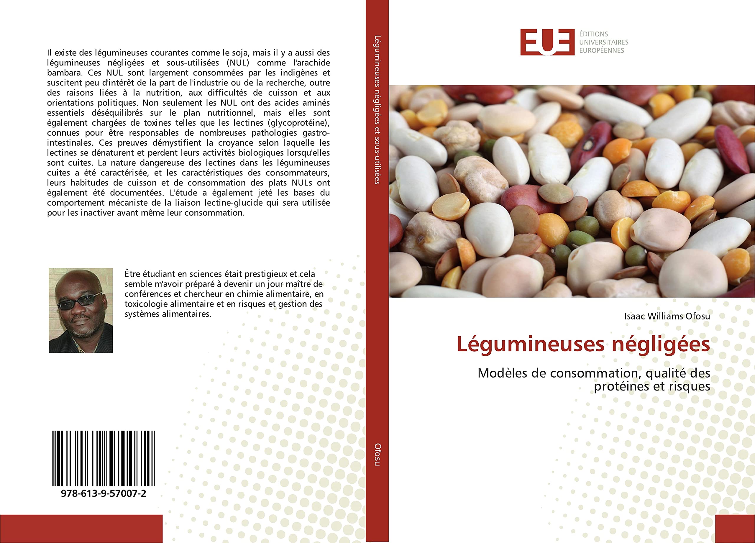 Légumineuses négligées: Modèles de consommation, qualité des protéines et risques book
