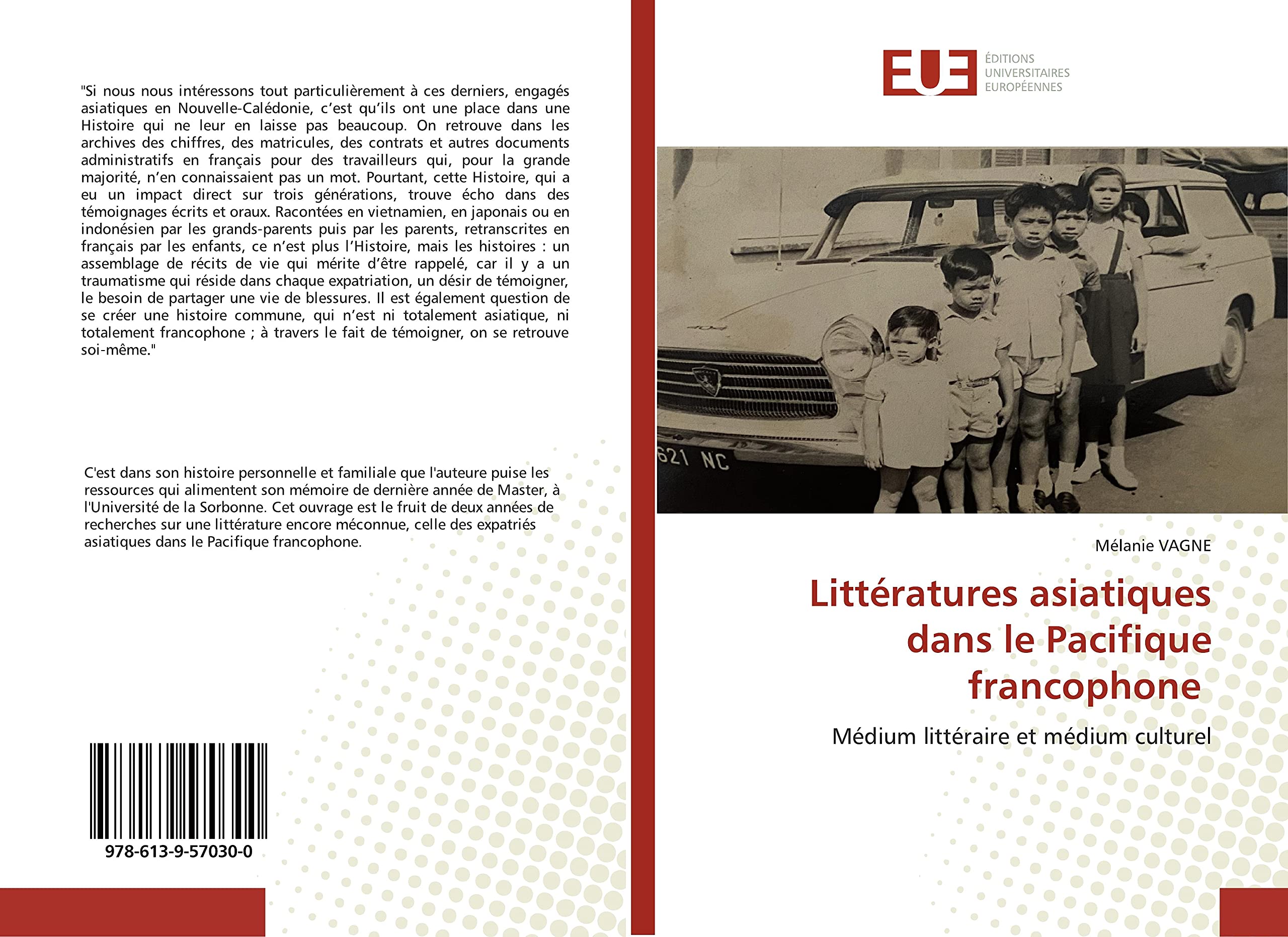 Littératures asiatiques dans le Pacifique francophone: Médium littéraire et médium culturel book