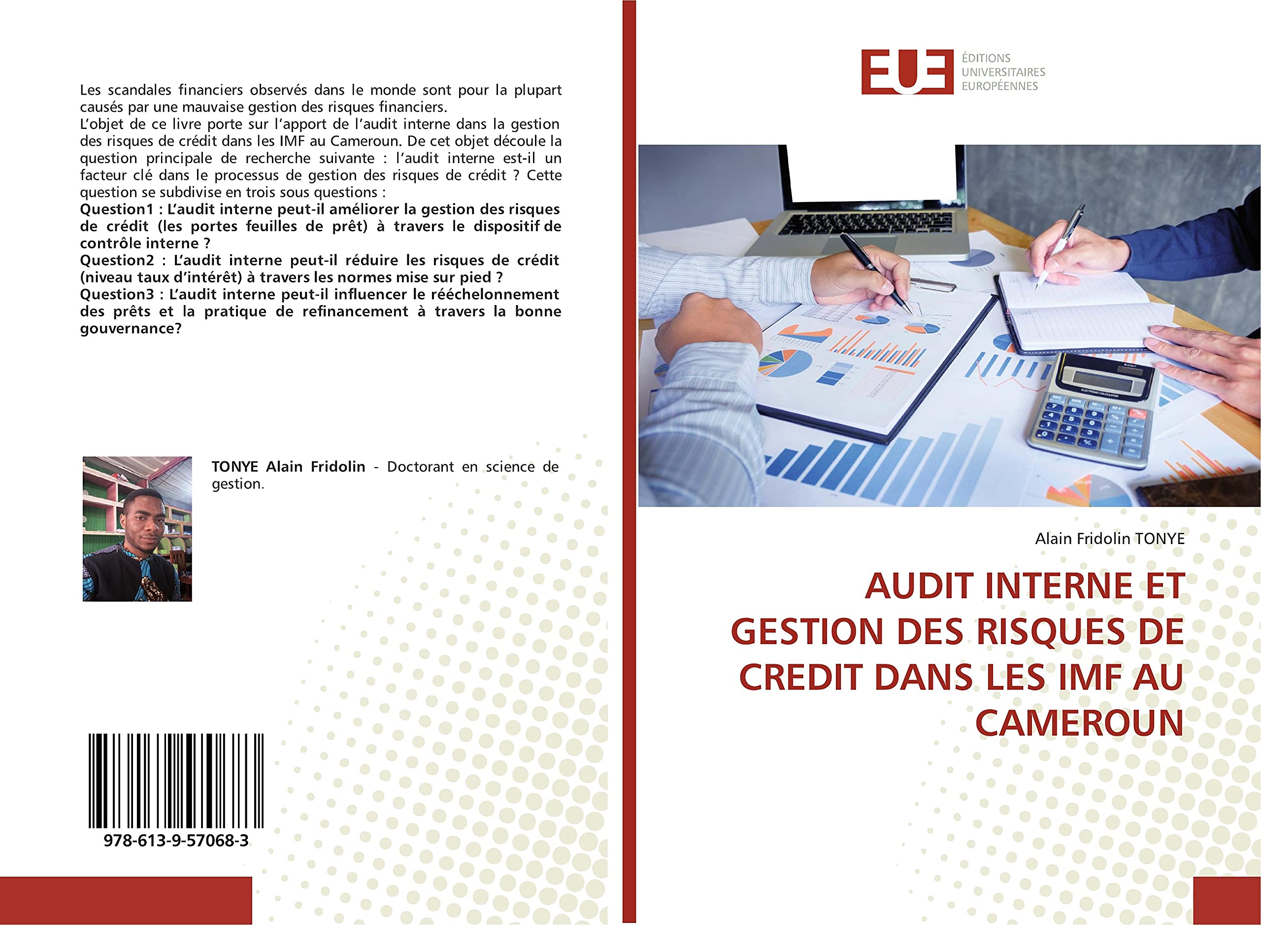 AUDIT INTERNE ET GESTION DES RISQUES DE CREDIT DANS LES IMF AU CAMEROUN book