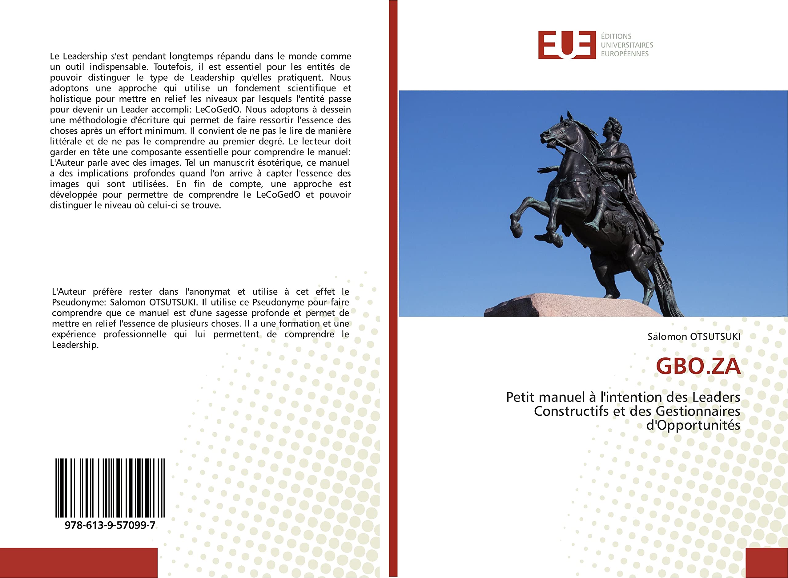 GBO.ZA: Petit manuel à l'intention des Leaders Constructifs et des Gestionnaires d'Opportunités book