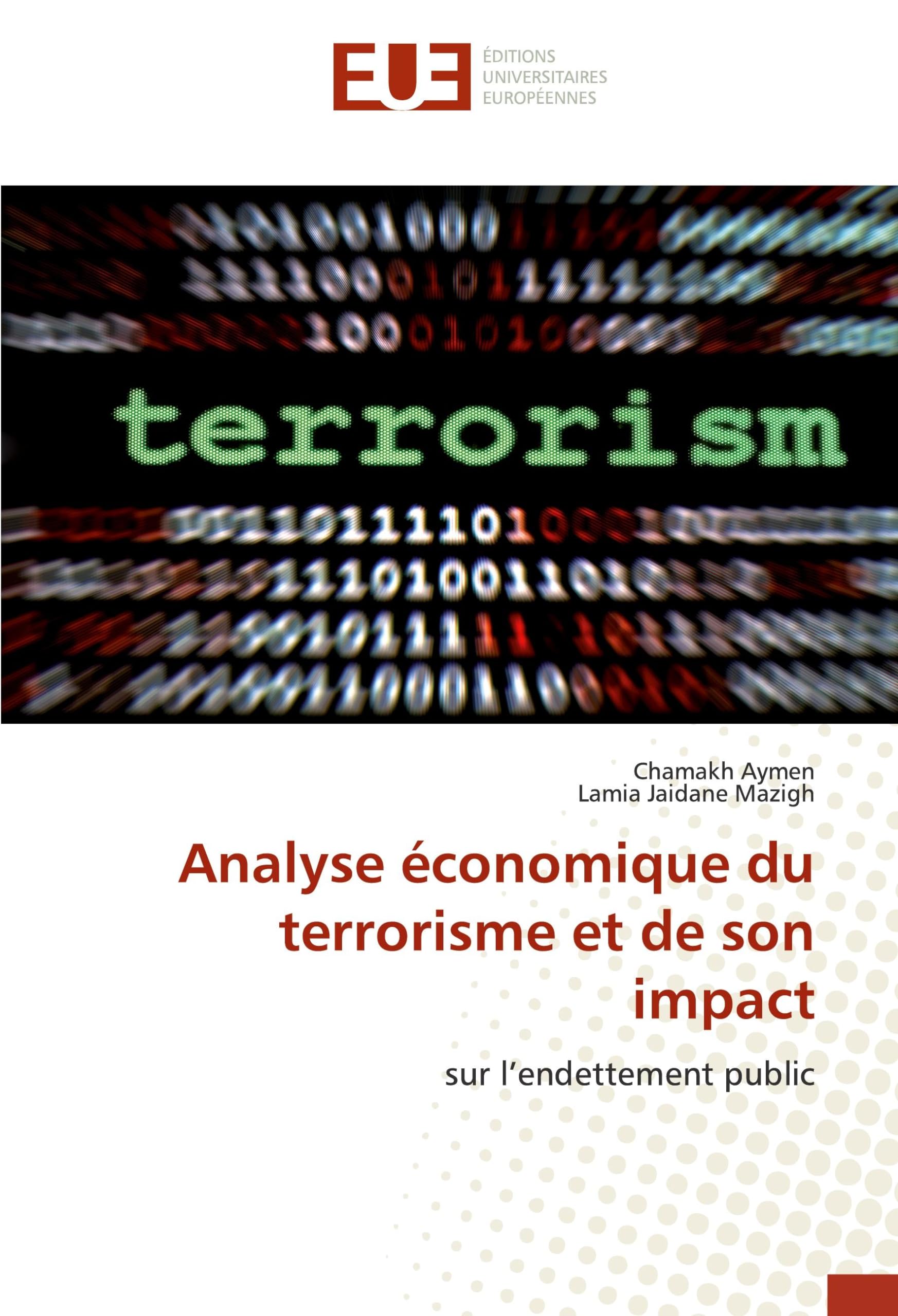 Analyse économique du terrorisme et de son impact: sur l’endettement public book