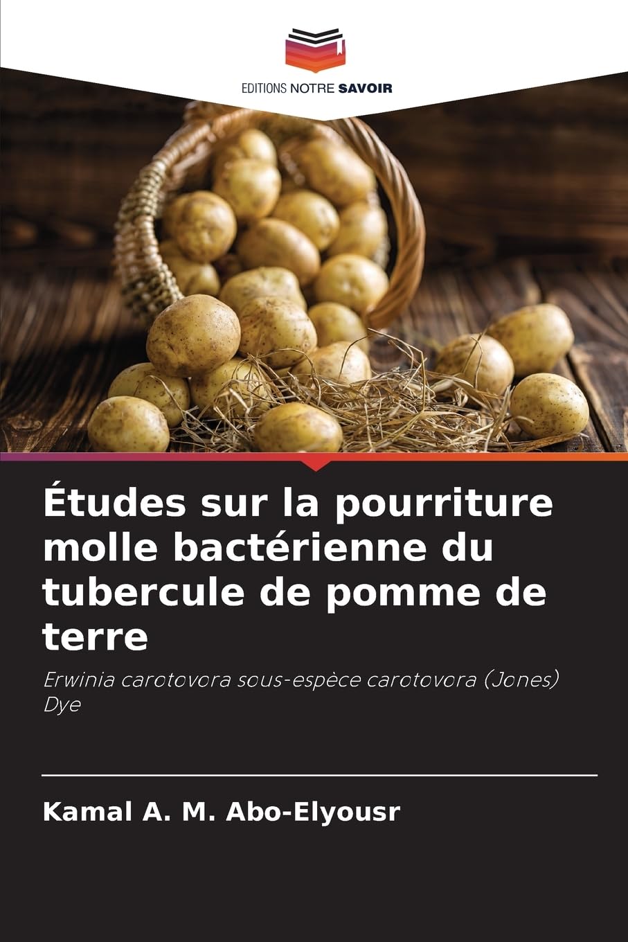 Études sur la pourriture molle bactérienne du tubercule de pomme de terre: Erwinia carotovora sous-espèce carotovora (Jones) Dye Natural Sciences
