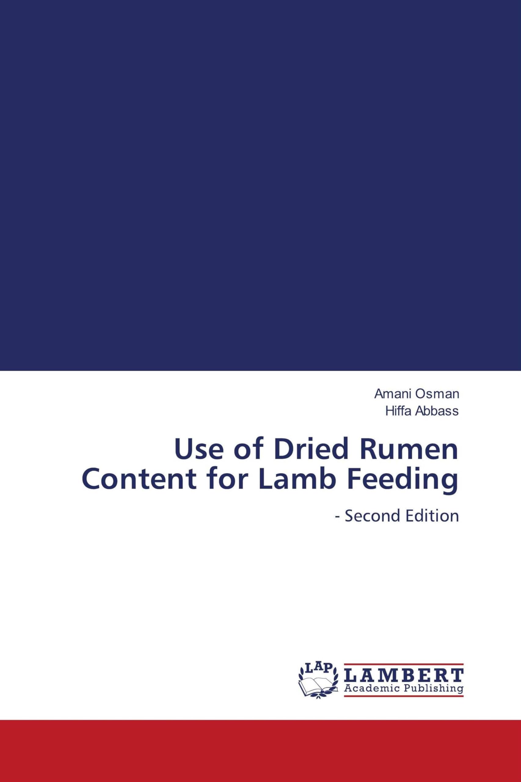 Use of Dried Rumen Content for Lamb Feeding Natural Sciences