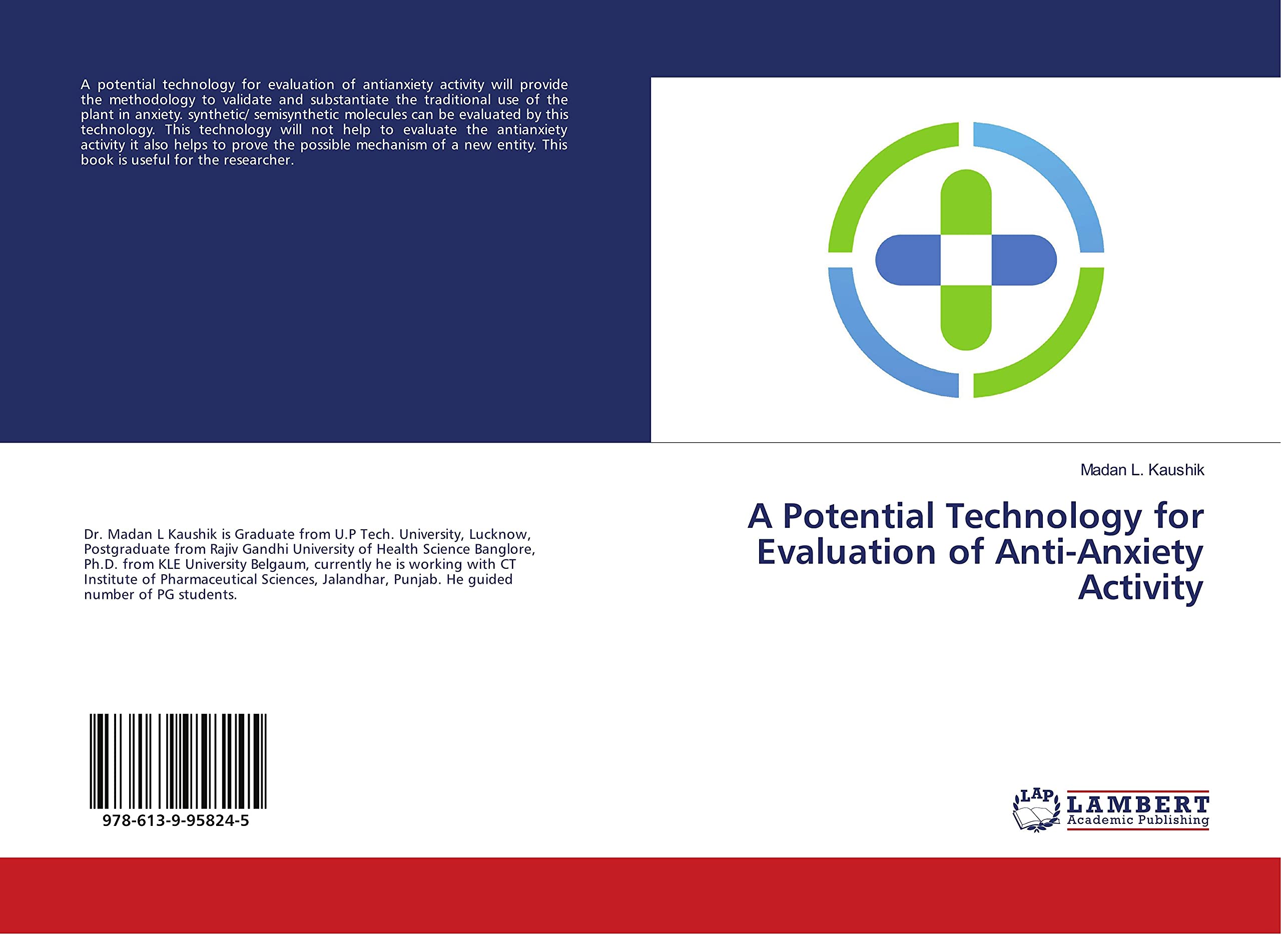 A Potential Technology for Evaluation of Anti-Anxiety Activity book