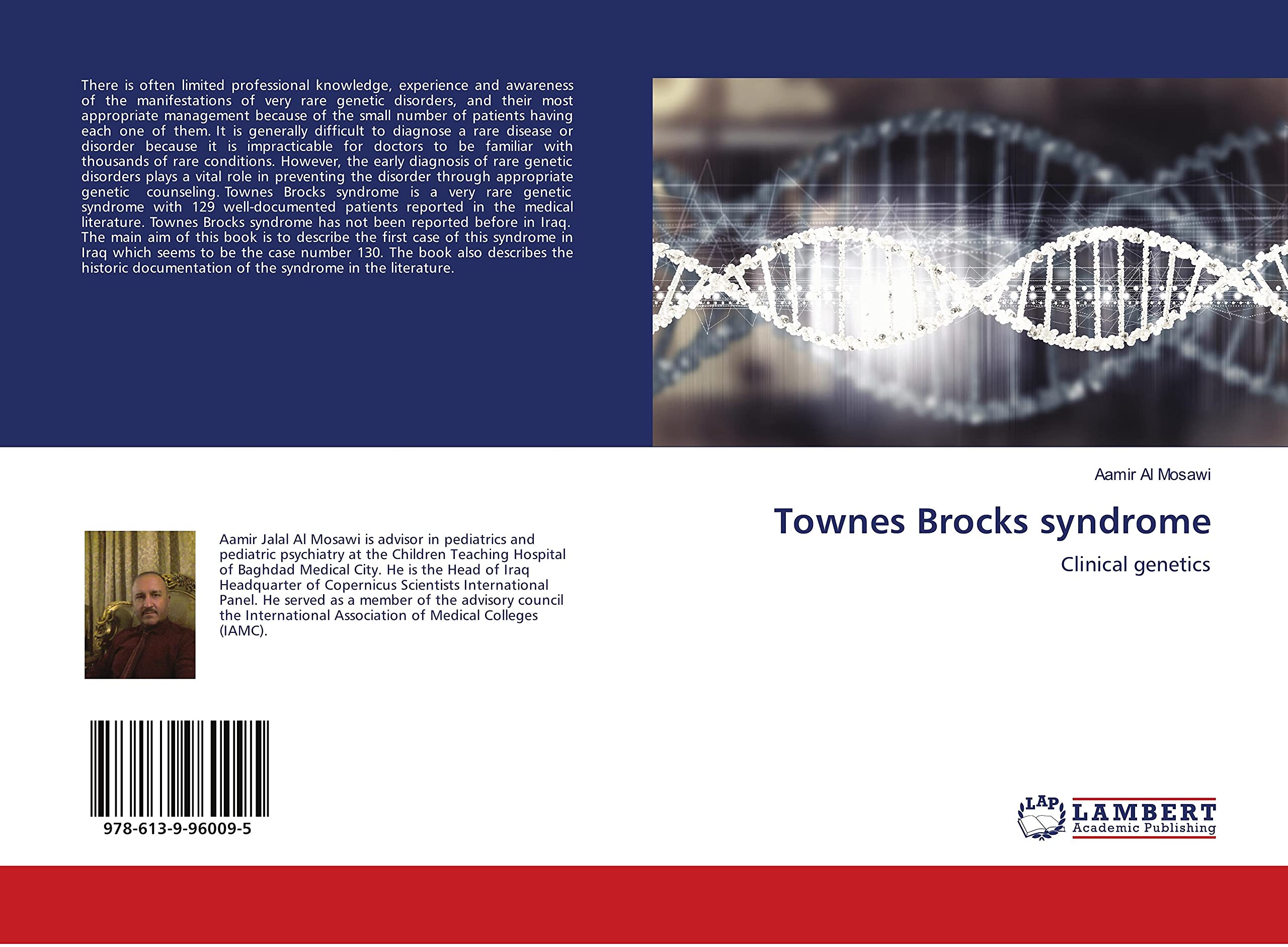 Townes Brocks syndrome: Clinical genetics book