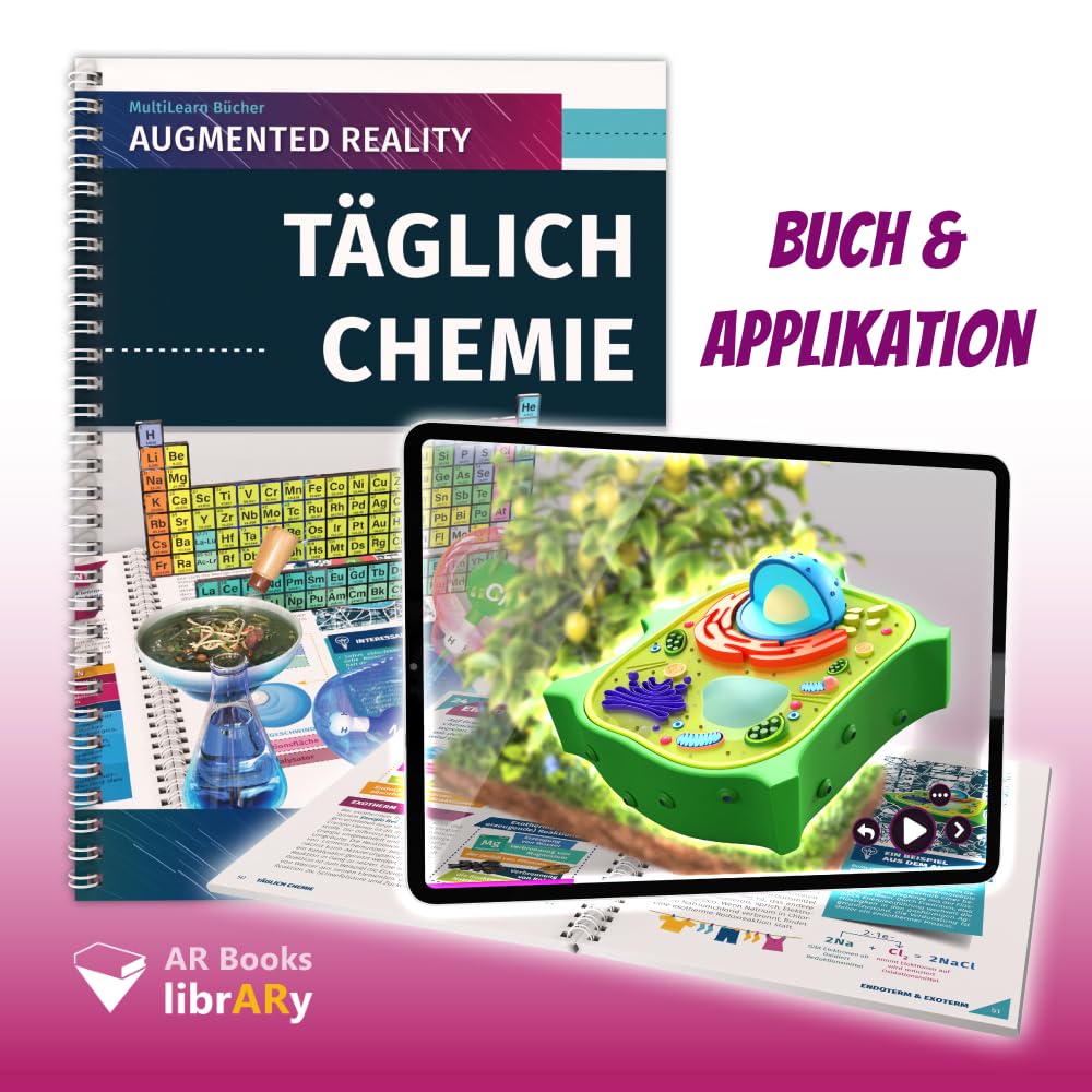 Product Image: AR Books LibrARy - Täglich Chemie (Augmented-Reality-Buch)