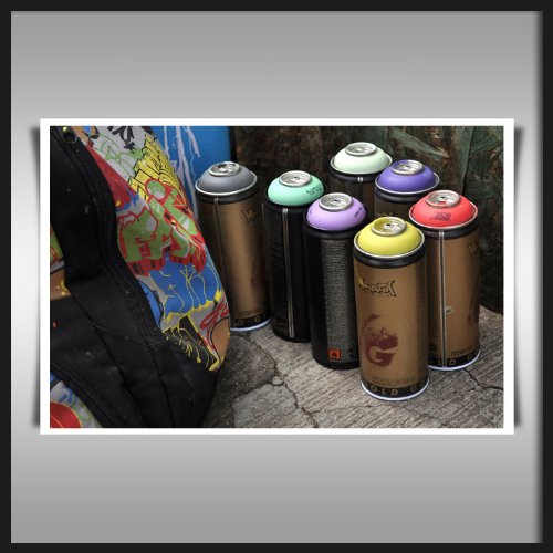 MONTANA GOLD SPRAY CANS GRAFFITI KUNST-DRUCK AUF K†NSTLER QUALIT€T A2 280GSM SATIN PAPIER Books