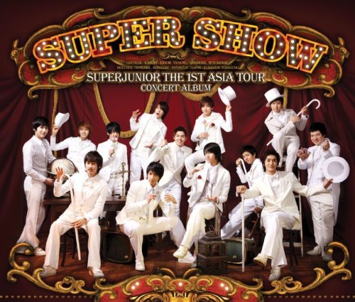 Super Show Super Junior the 1st Asia Tour Concert Album Korean Music Cds (2 Cds + 28 Pages of Photo Book). Licensed By GMM Grammy Thailand Music