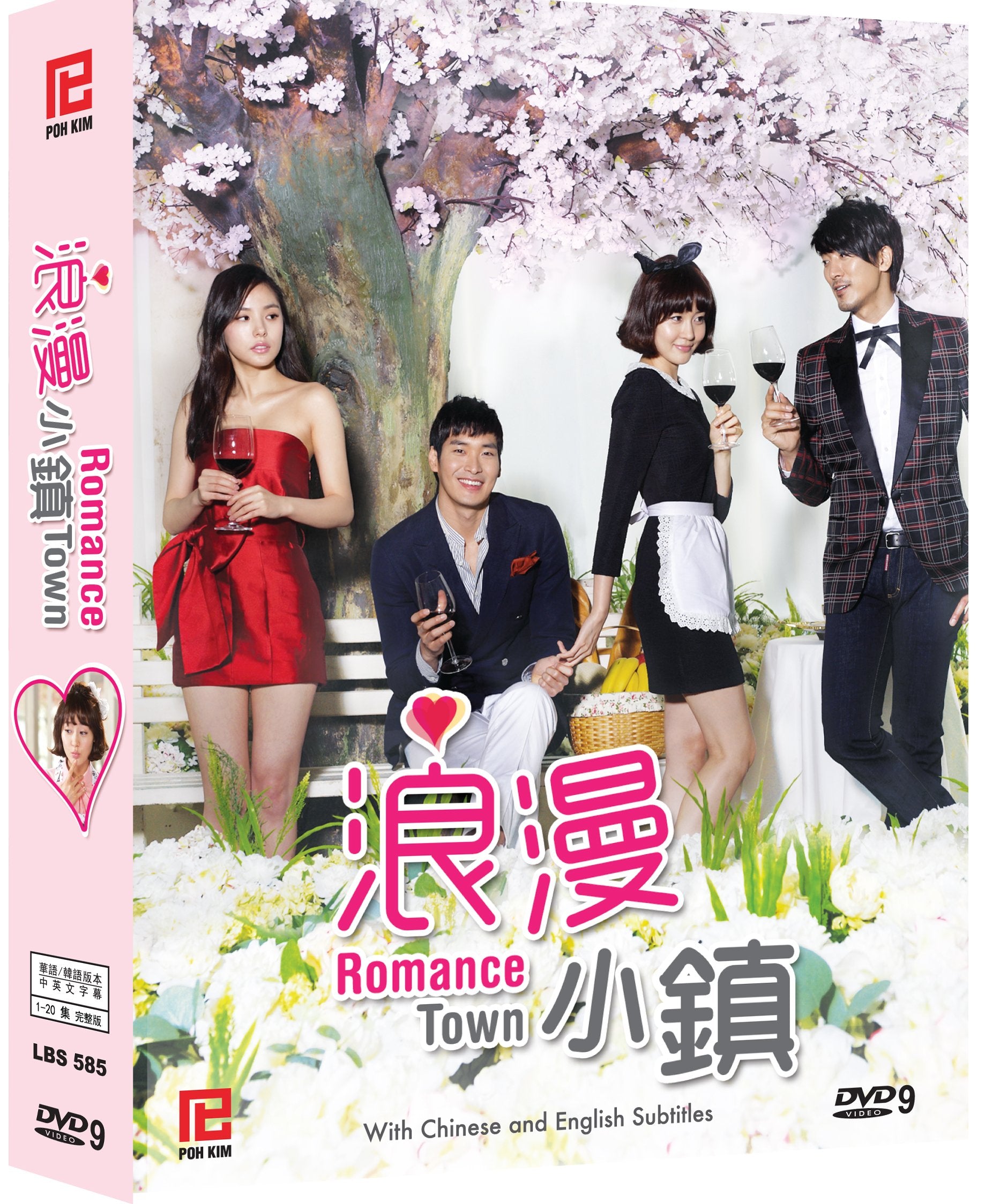 Korean Drama DVD Romance Town Korean TV Drama DVD NTSC All Region (Koreanisches Audio mit englischem Sub) (5 DVDs mit 20 Episoden) Movies