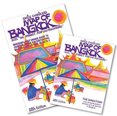 Nancy Chandler's Map of Bangkok, 28th Edition Maps & Plans
