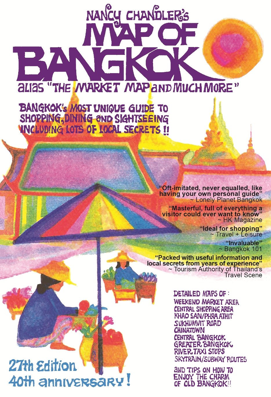 Nancy Chandler's Map of Bangkok Leisure, Home & Garden