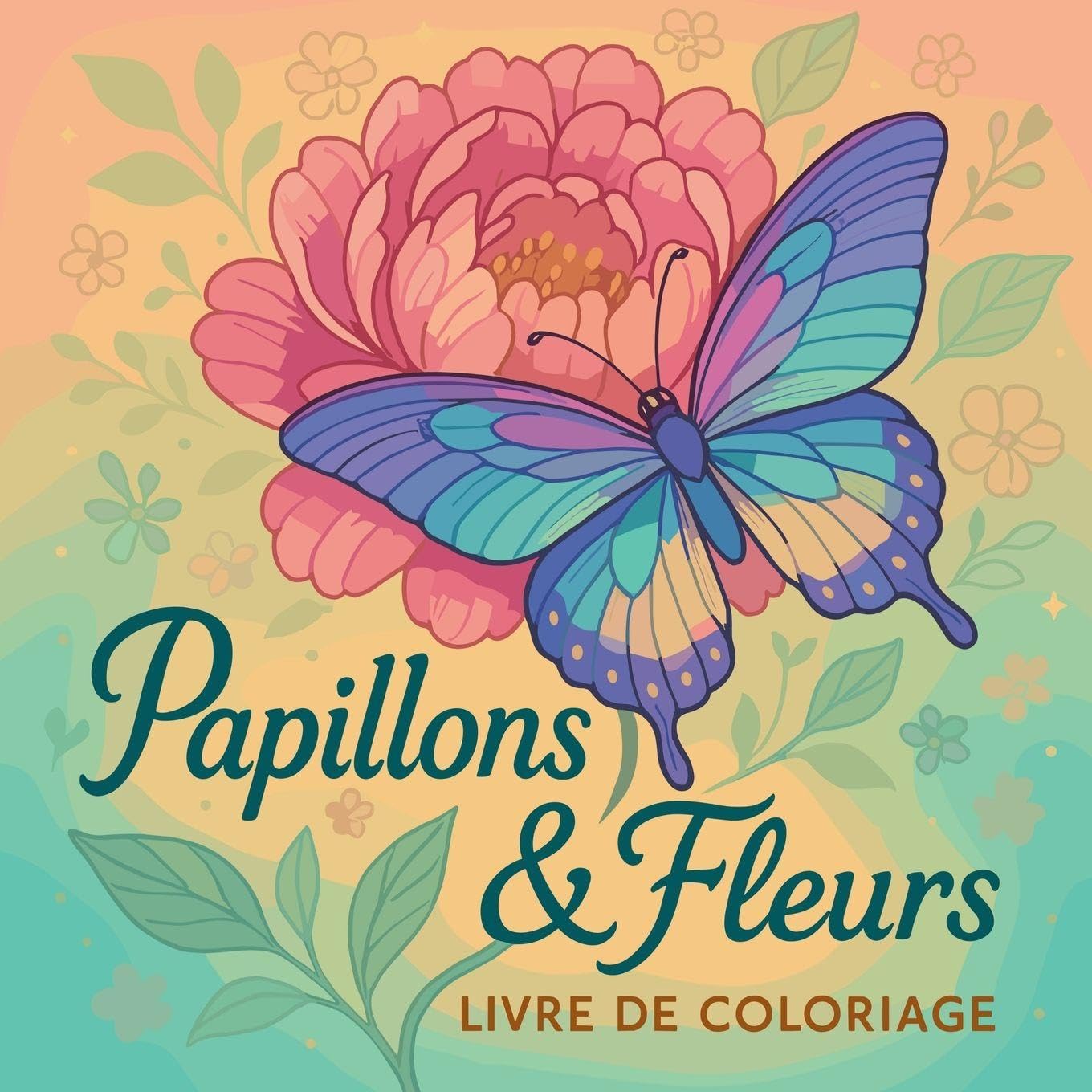 Papillons et fleurs - Livre de coloriage Hobbies & Crafts
