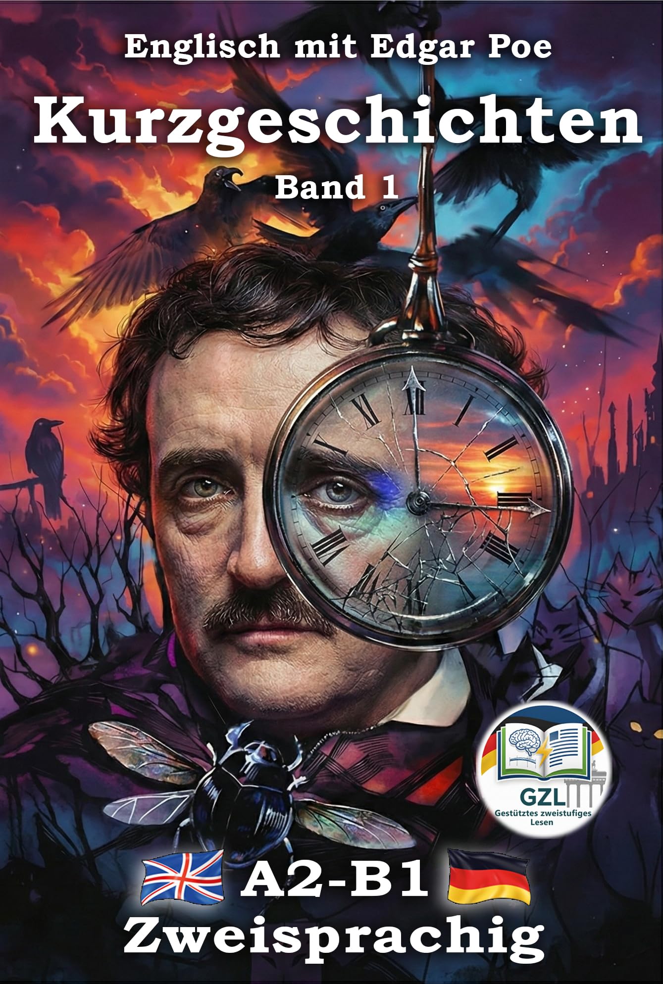 Edgar Allan Poe. Kurzgeschichten. Band 1: Englisch lesen · Lesefluss ohne Wörterbuch · A2–B1 · Englisch–Deutsch Books