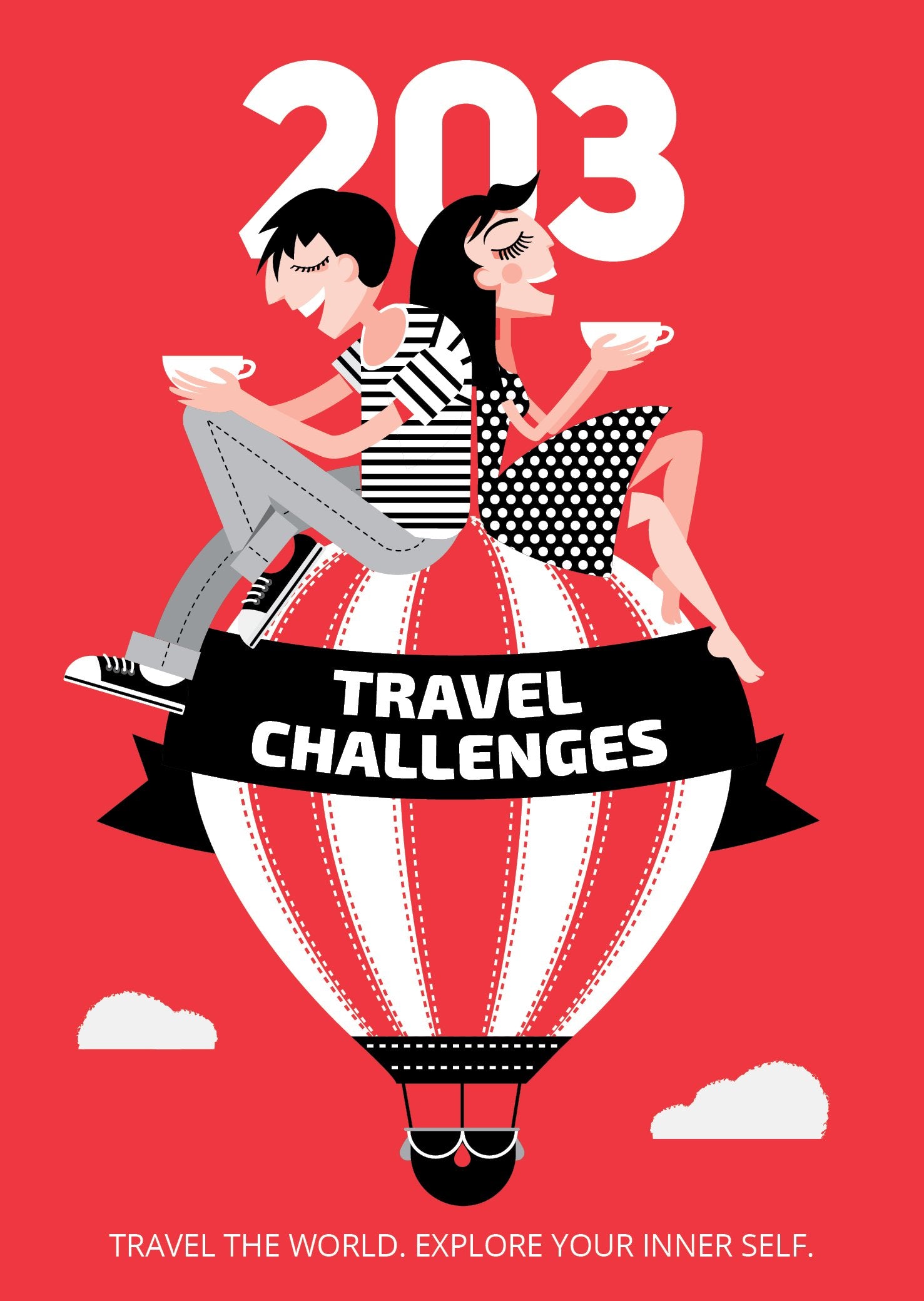 203 Travel Challenges: Travel the World. Explore Your Inner Self book
