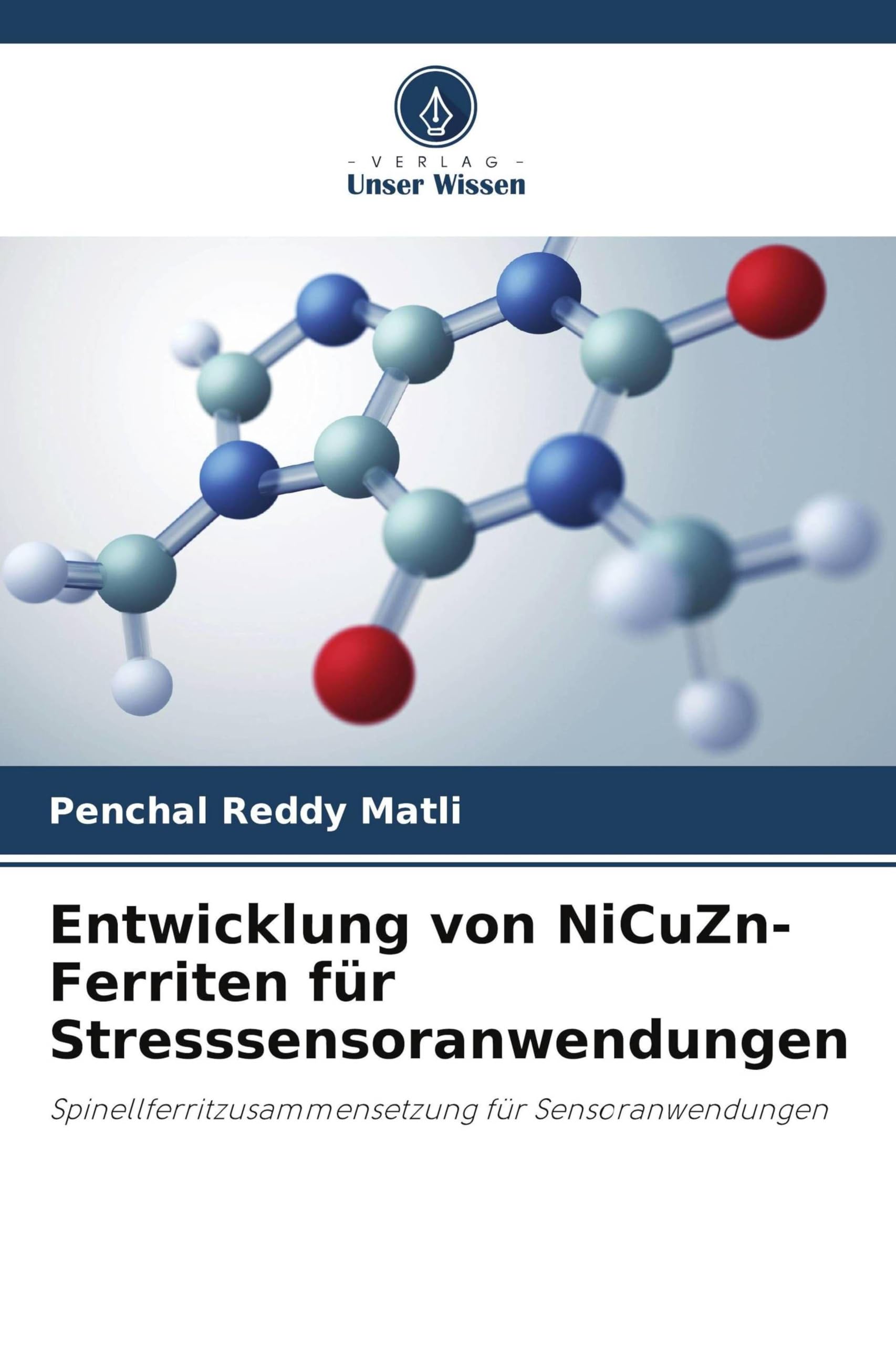 Entwicklung von NiCuZn-Ferriten für Stresssensoranwendungen Books