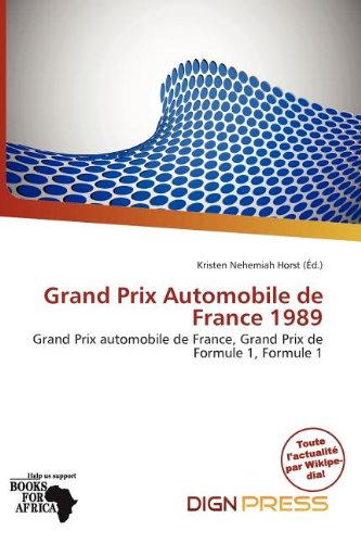 Grand Prix Automobile de France 1989 Books
