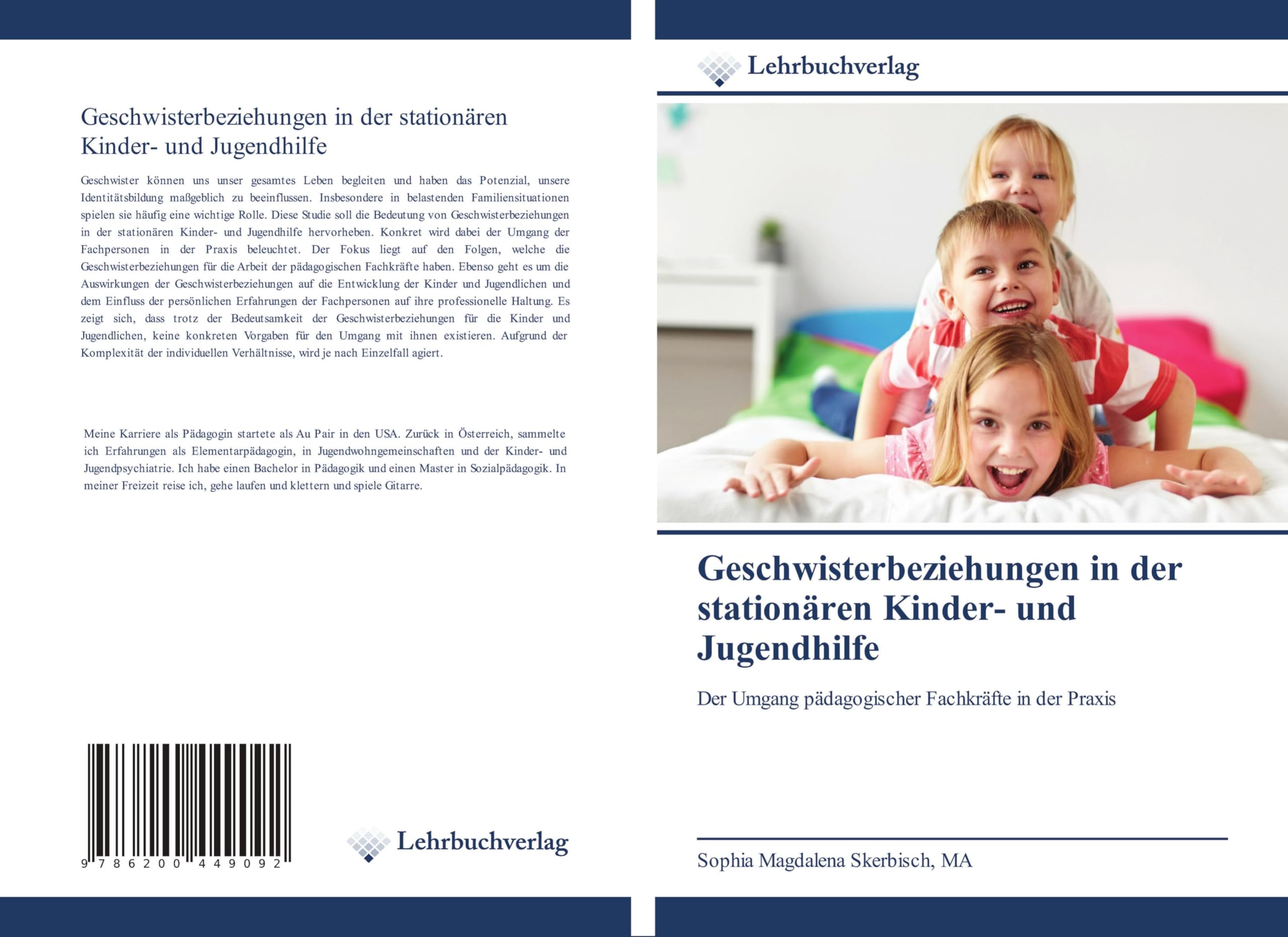 Geschwisterbeziehungen in der stationären Kinder- und Jugendhilfe: Der Umgang pädagogischer Fachkräfte in der Praxis Books