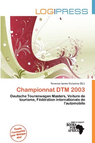 Championnat Dtm 2003 Books