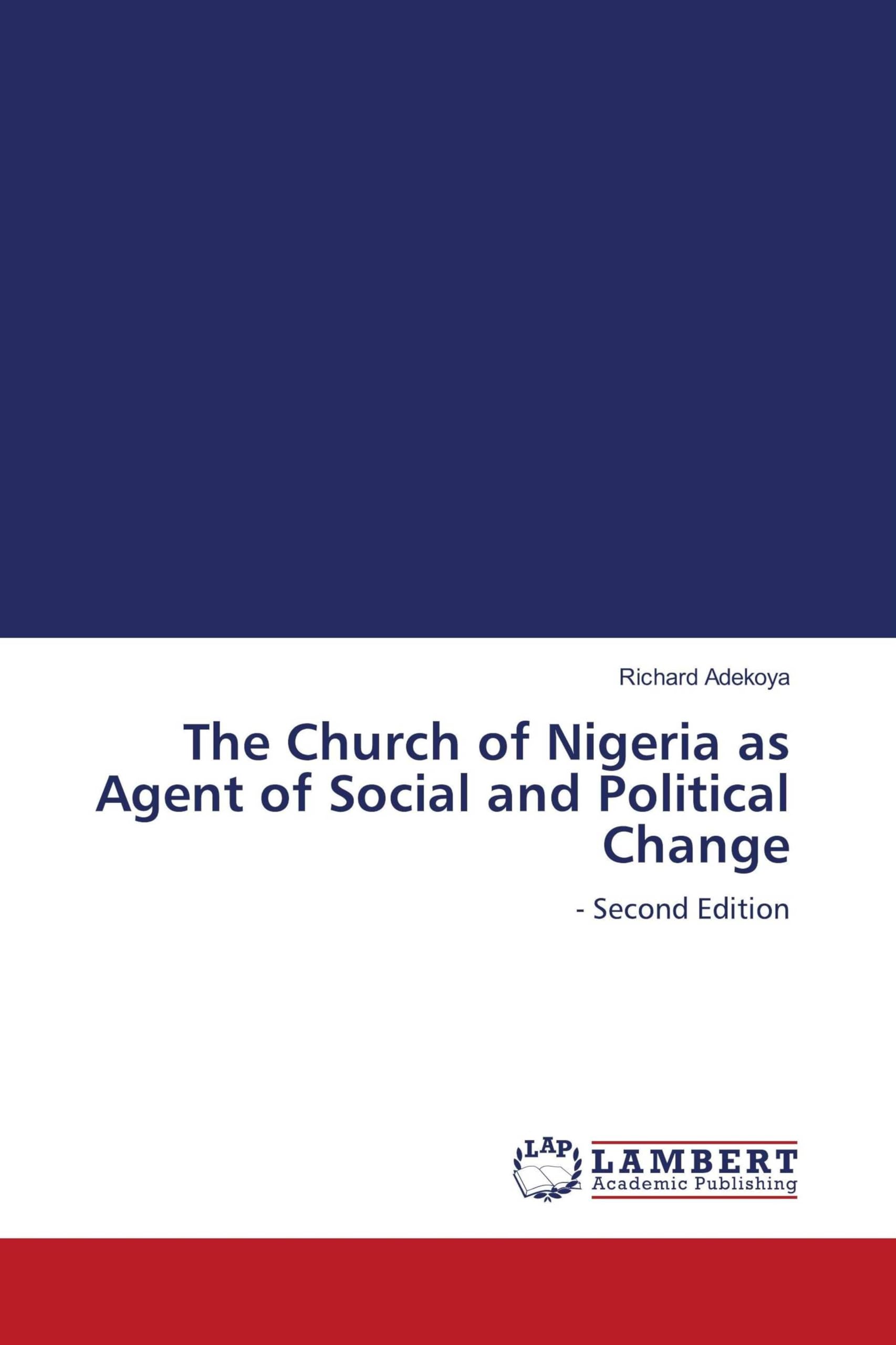 The Church of Nigeria as Agent of Social and Political Change Religion & Esotericism
