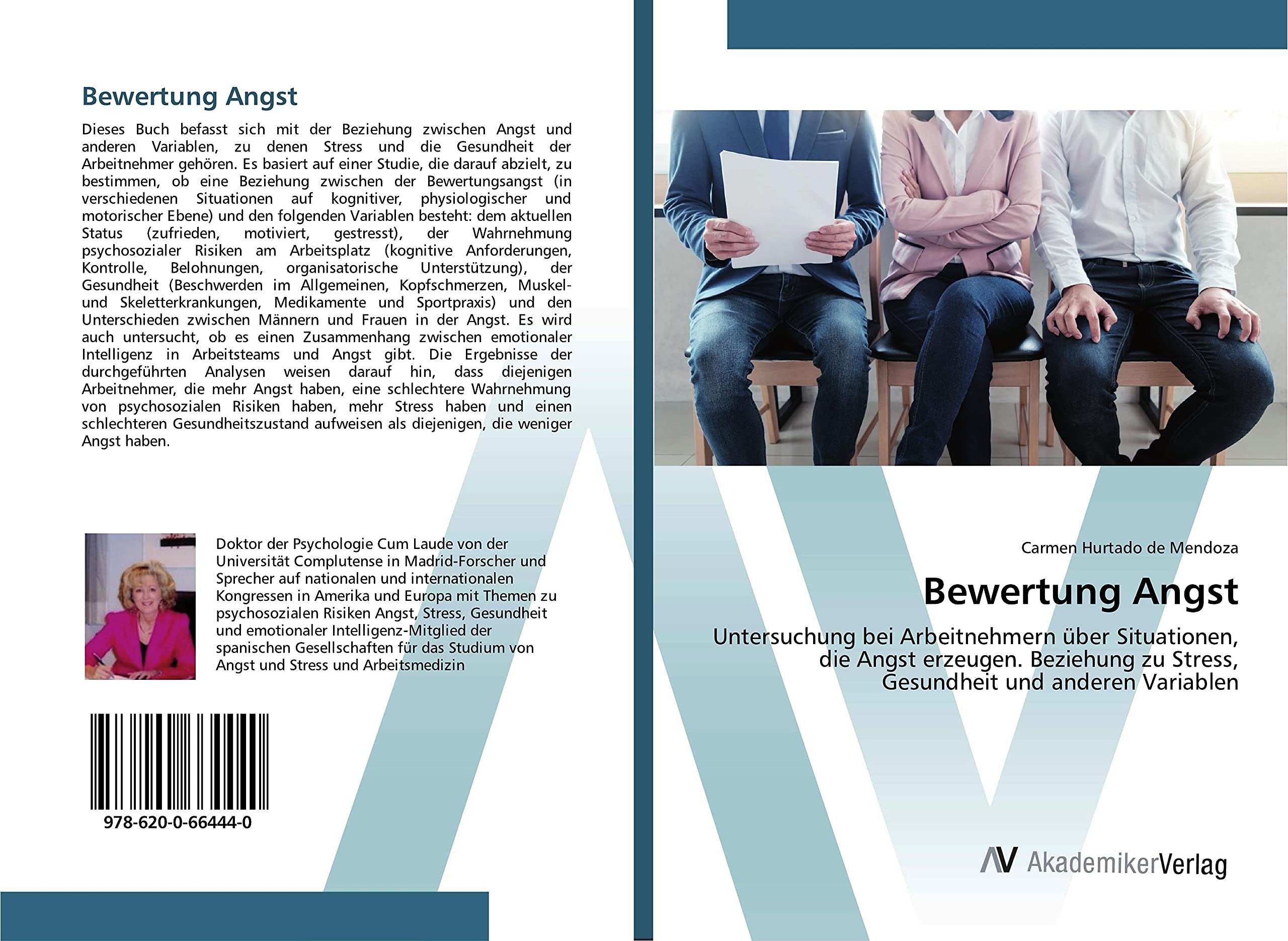 Bewertung Angst: Untersuchung bei Arbeitnehmern über Situationen, die Angst erzeugen. Beziehung zu Stress, Gesundheit und anderen Variablen Health, Nutrition & Fitness