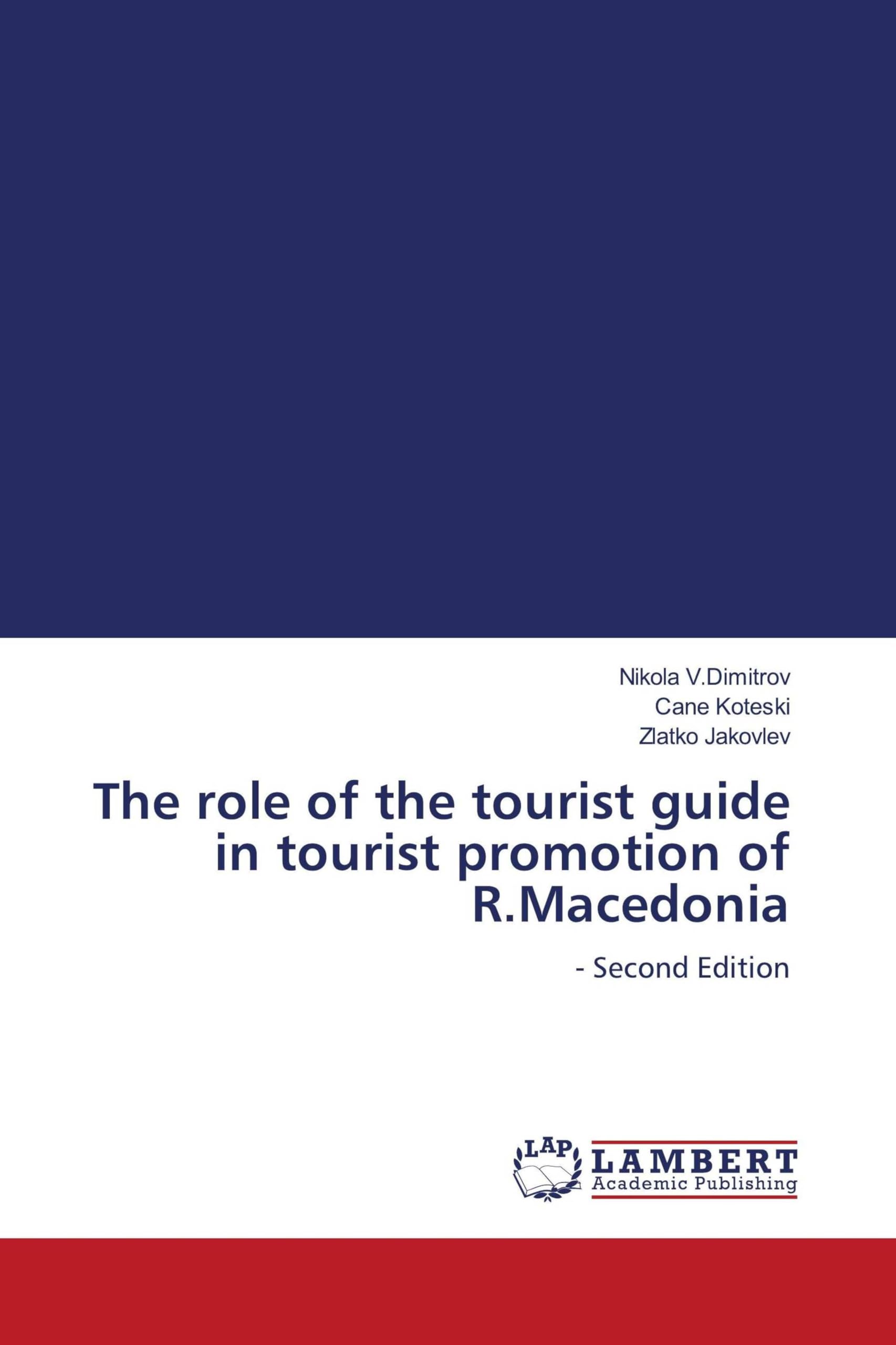 The role of the tourist guide in tourist promotion of R.Macedonia Law