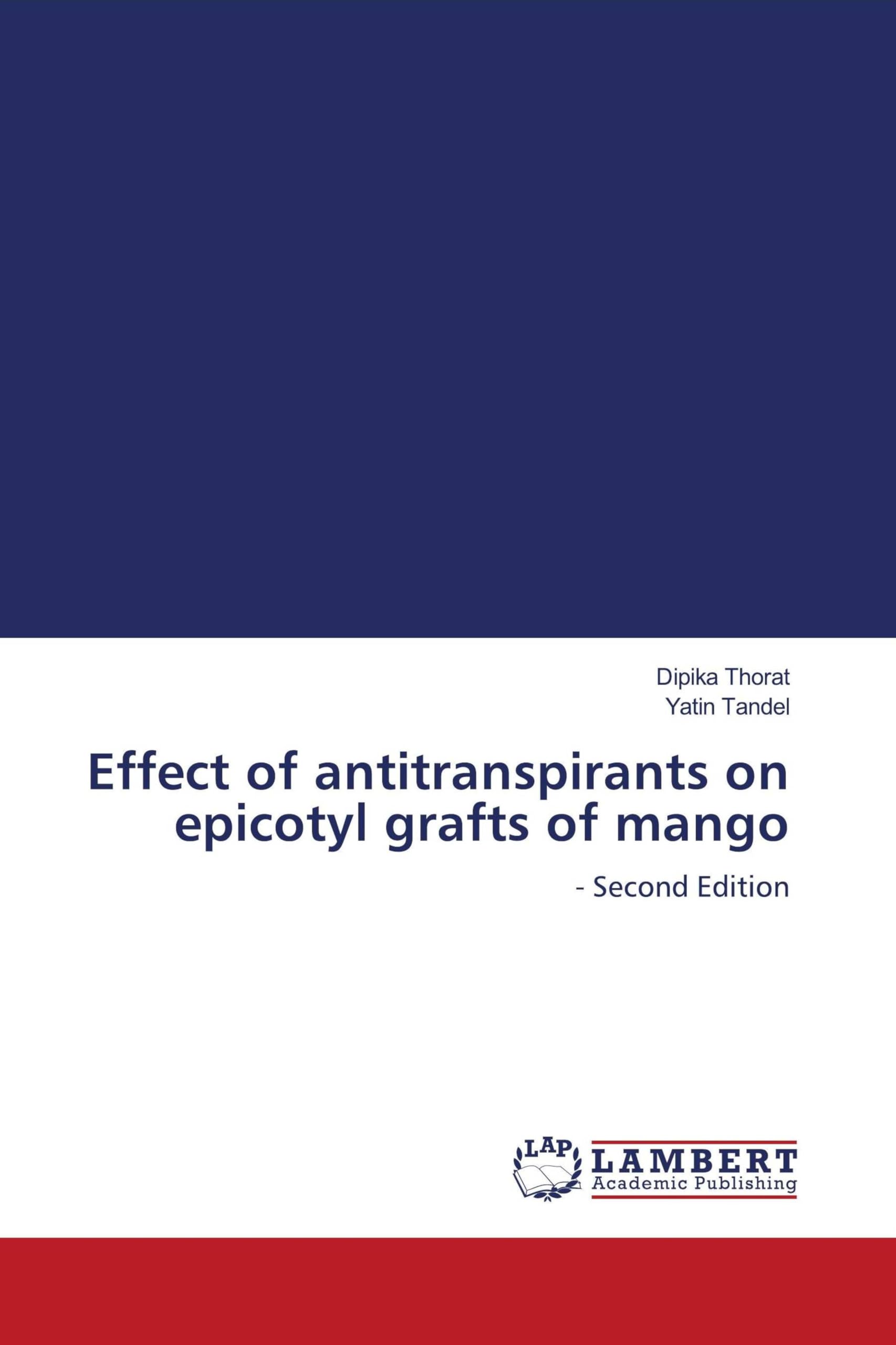 Effect of antitranspirants on epicotyl grafts of mango Natural Sciences