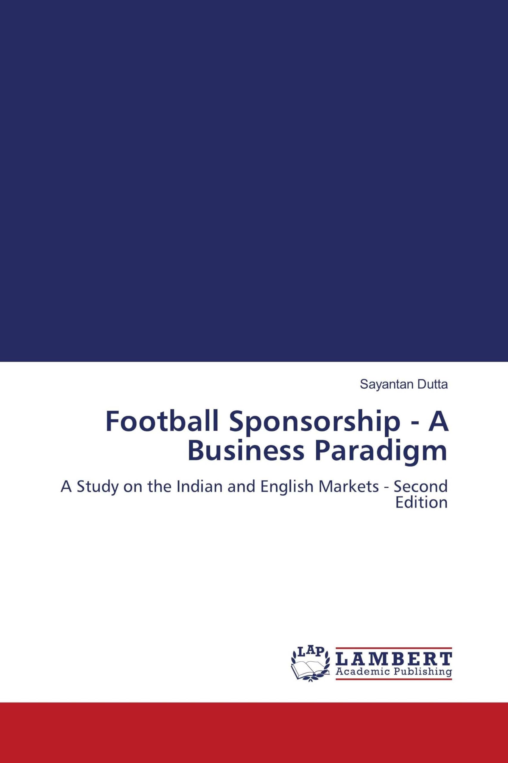 Football Sponsorship - A Business Paradigm Foreign Languages ​​& Dictionaries