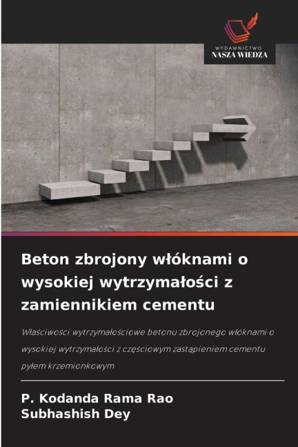 Beton zbrojony w¿óknami o wysokiej wytrzyma¿o¿ci z zamiennikiem cementu Law
