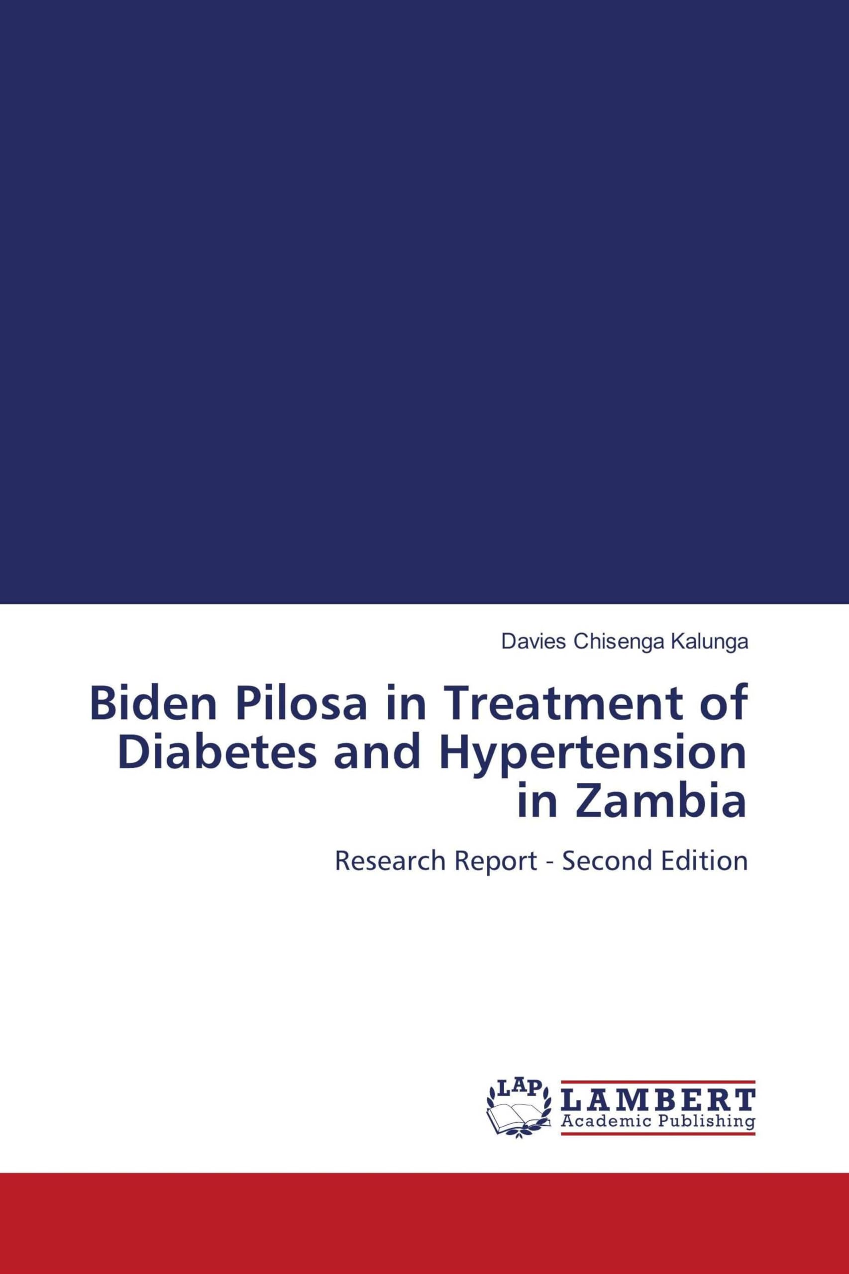 Biden Pilosa in Treatment of Diabetes and Hypertension in Zambia Medicine